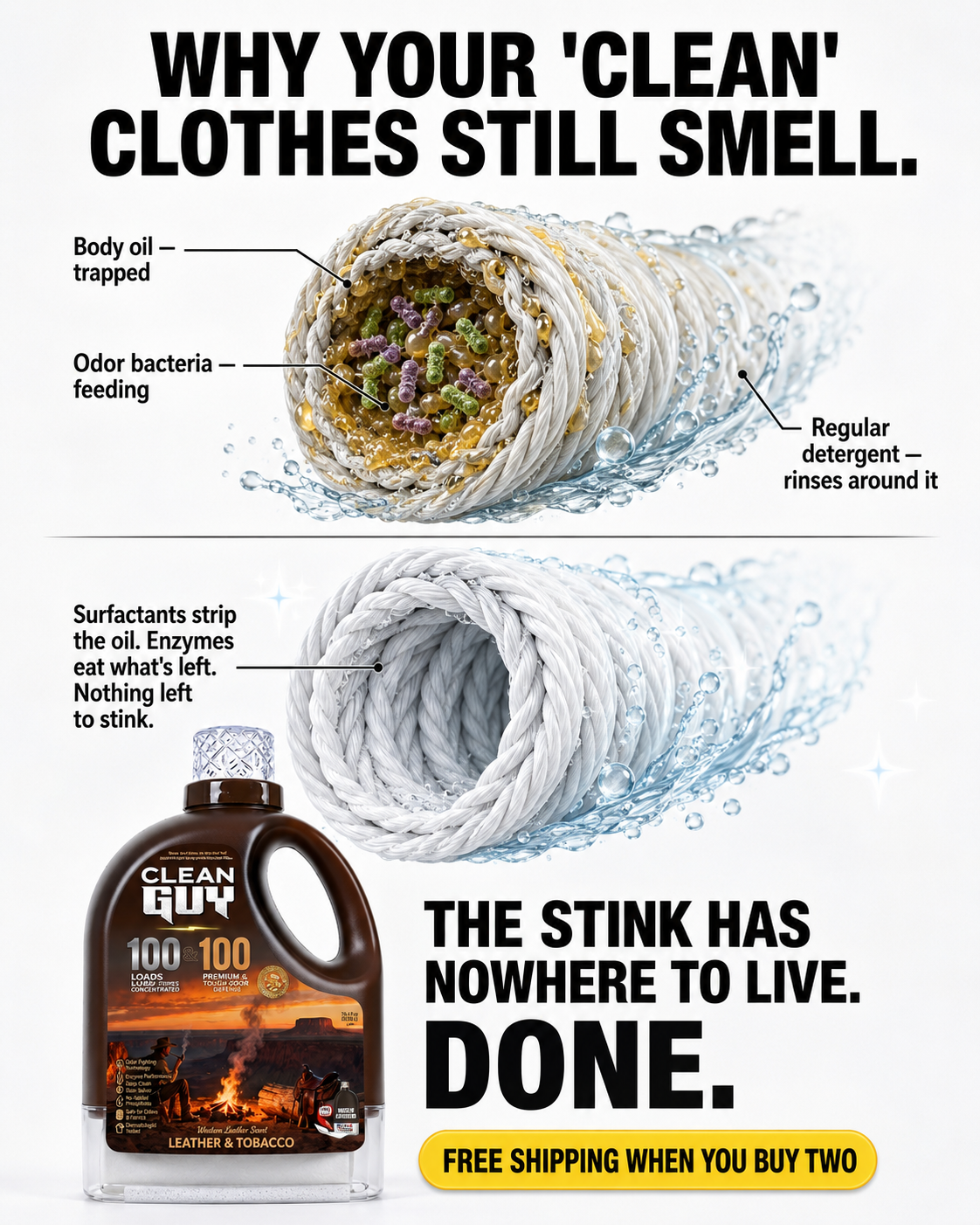 Clean Guy Facebook ad