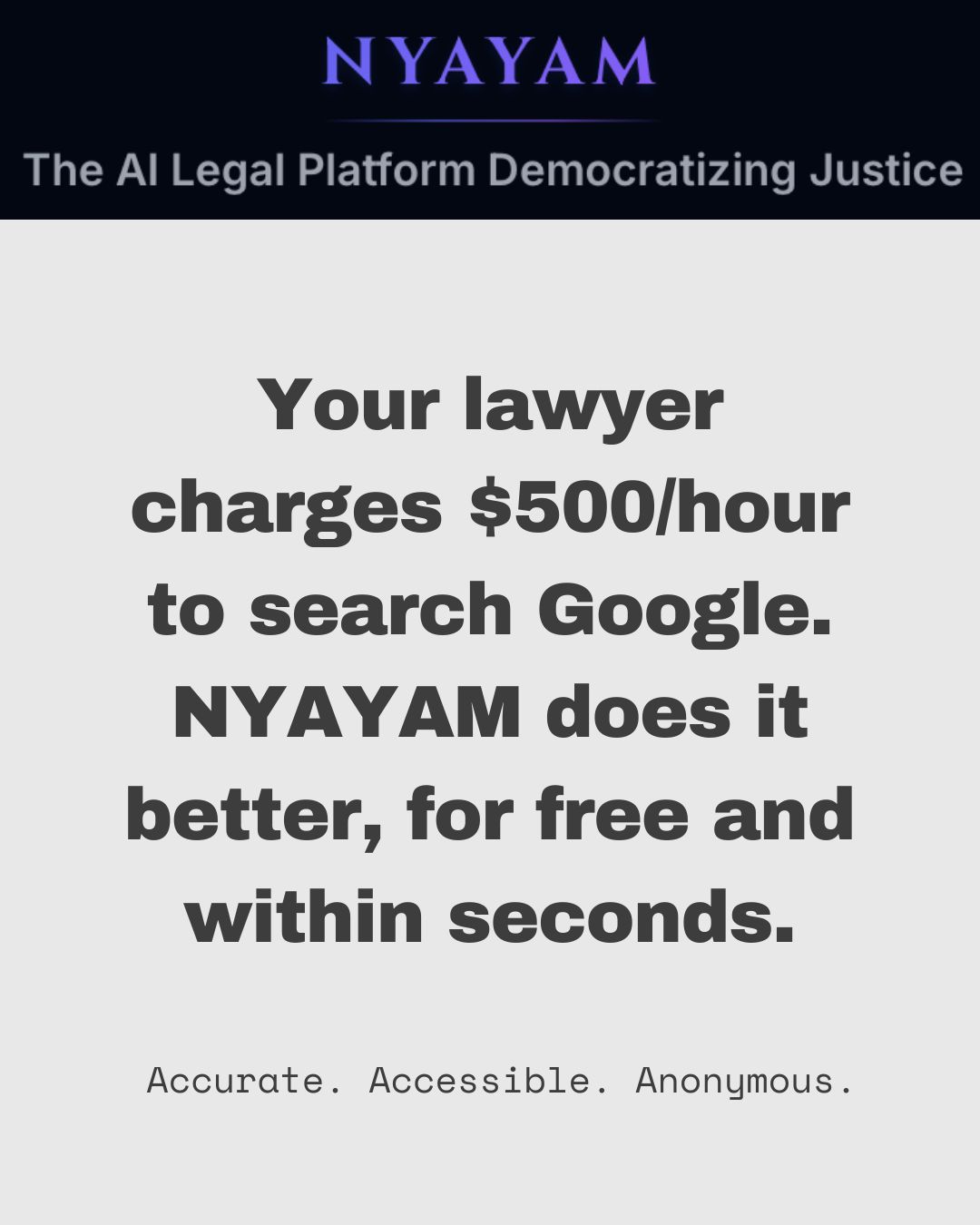 Wozart Facebook ad: Analyse Your First Case Free