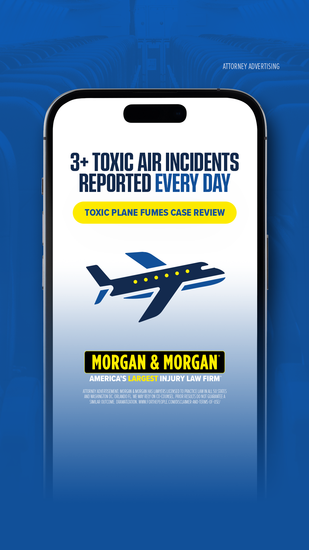 Morgan & Morgan Facebook ad
