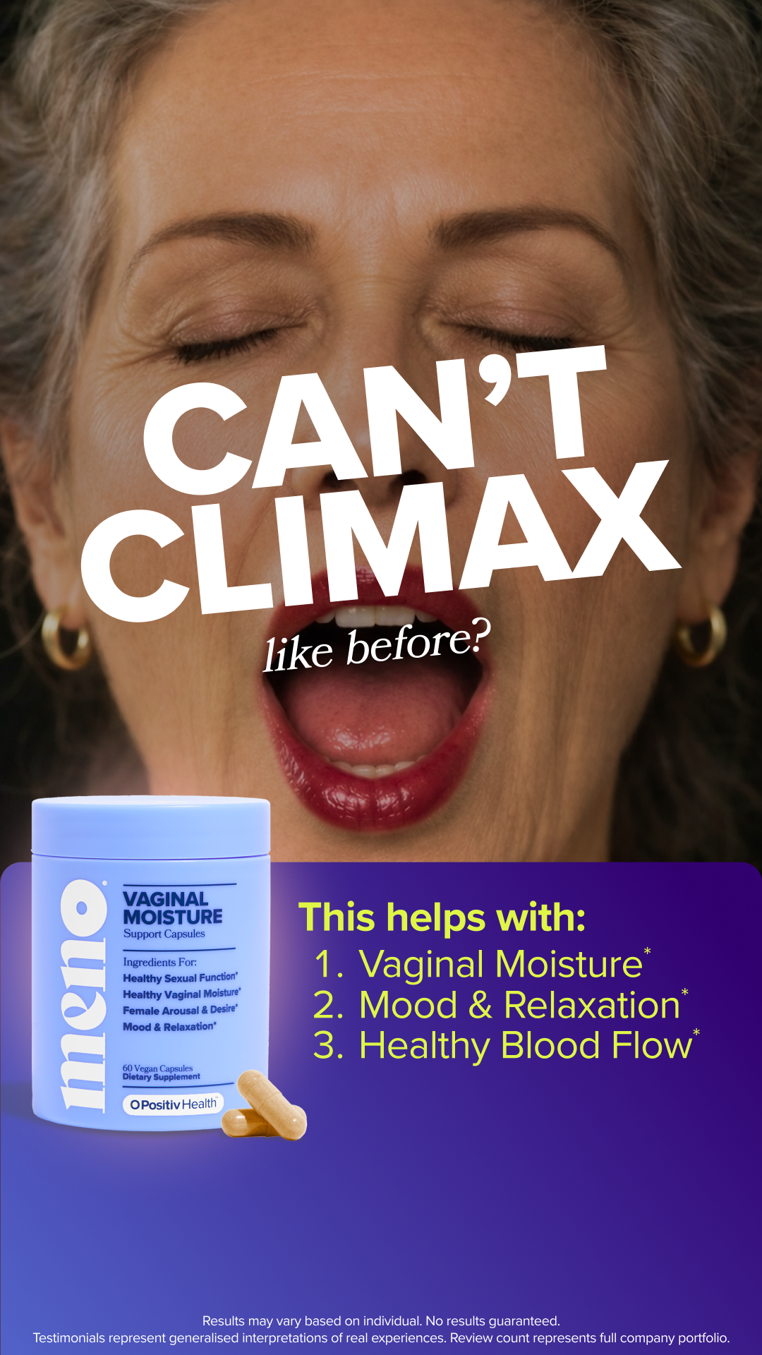 MENO Vitamins Facebook ad