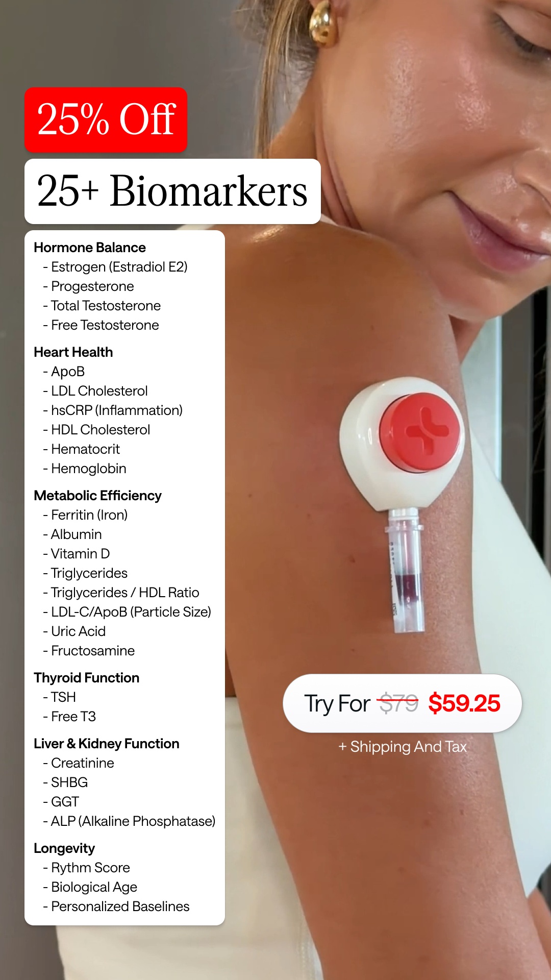 Rythm Health Facebook ad