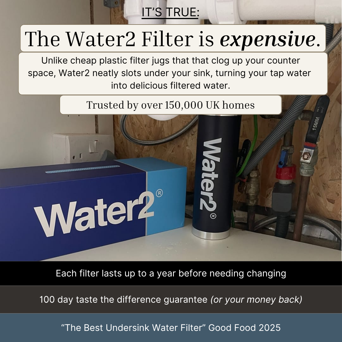 Water2 Facebook ad