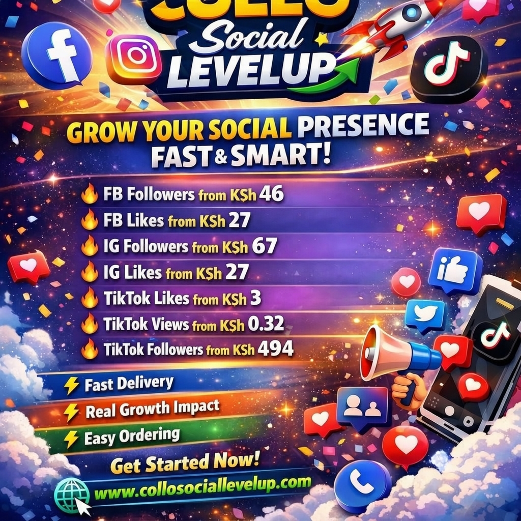 Collo Social Levelup Facebook ad: Boost your Social Media