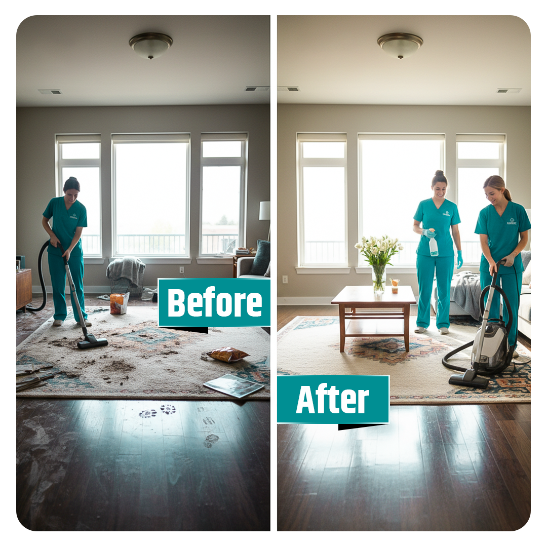 CleanSweep Housecleaning Services LLC Facebook ad: Book Your Home Cleaning Today