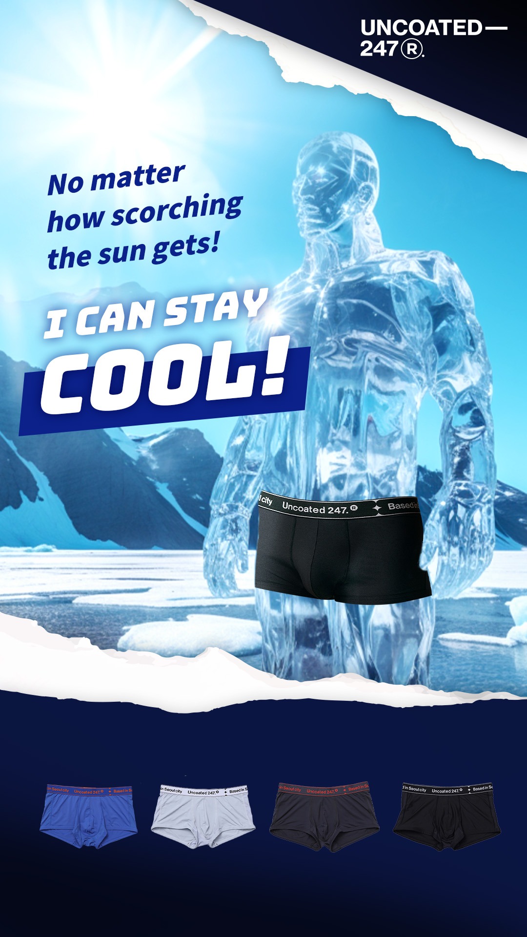 Flexin / Uncoated247 Singapore Facebook ad