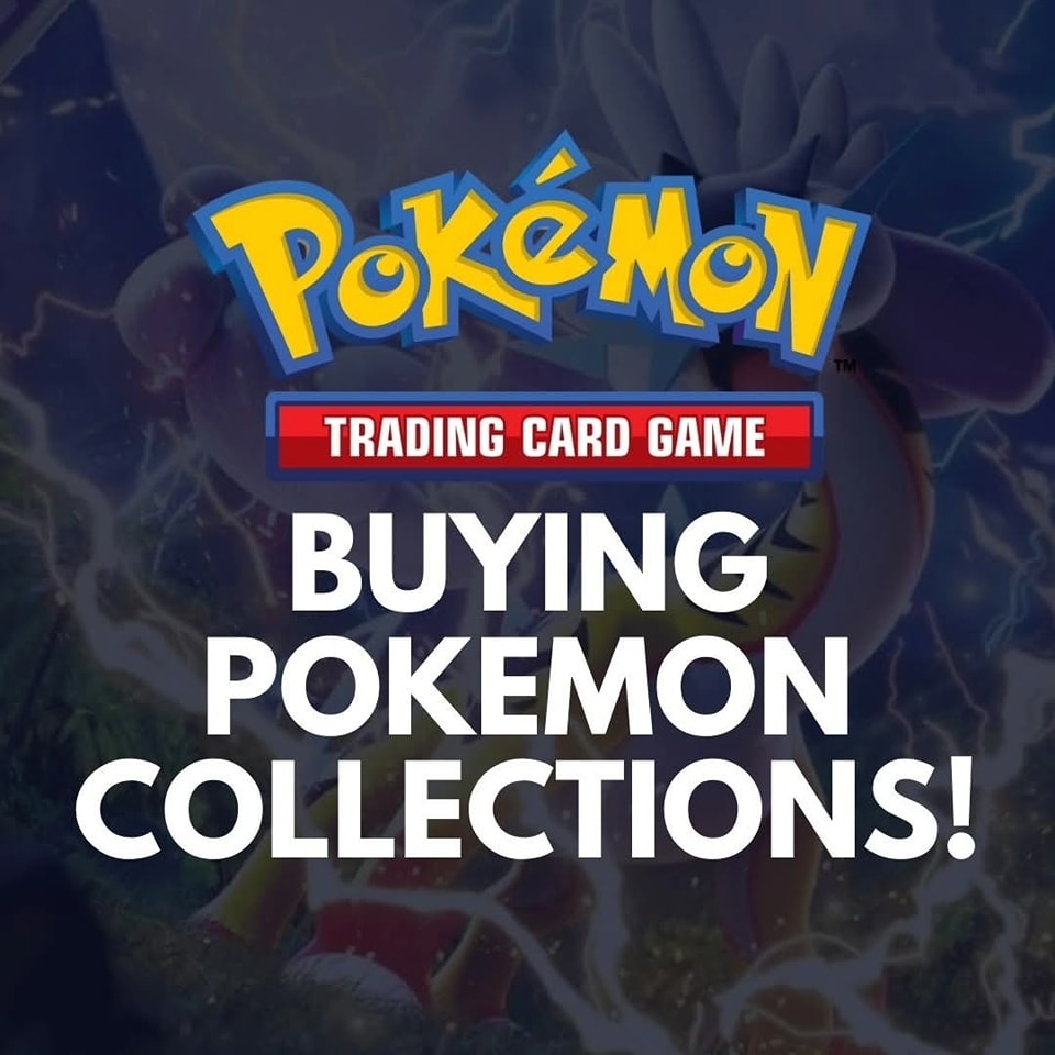 Video Game World Facebook ad: We are buying Pokemon Card Collections for 70%…