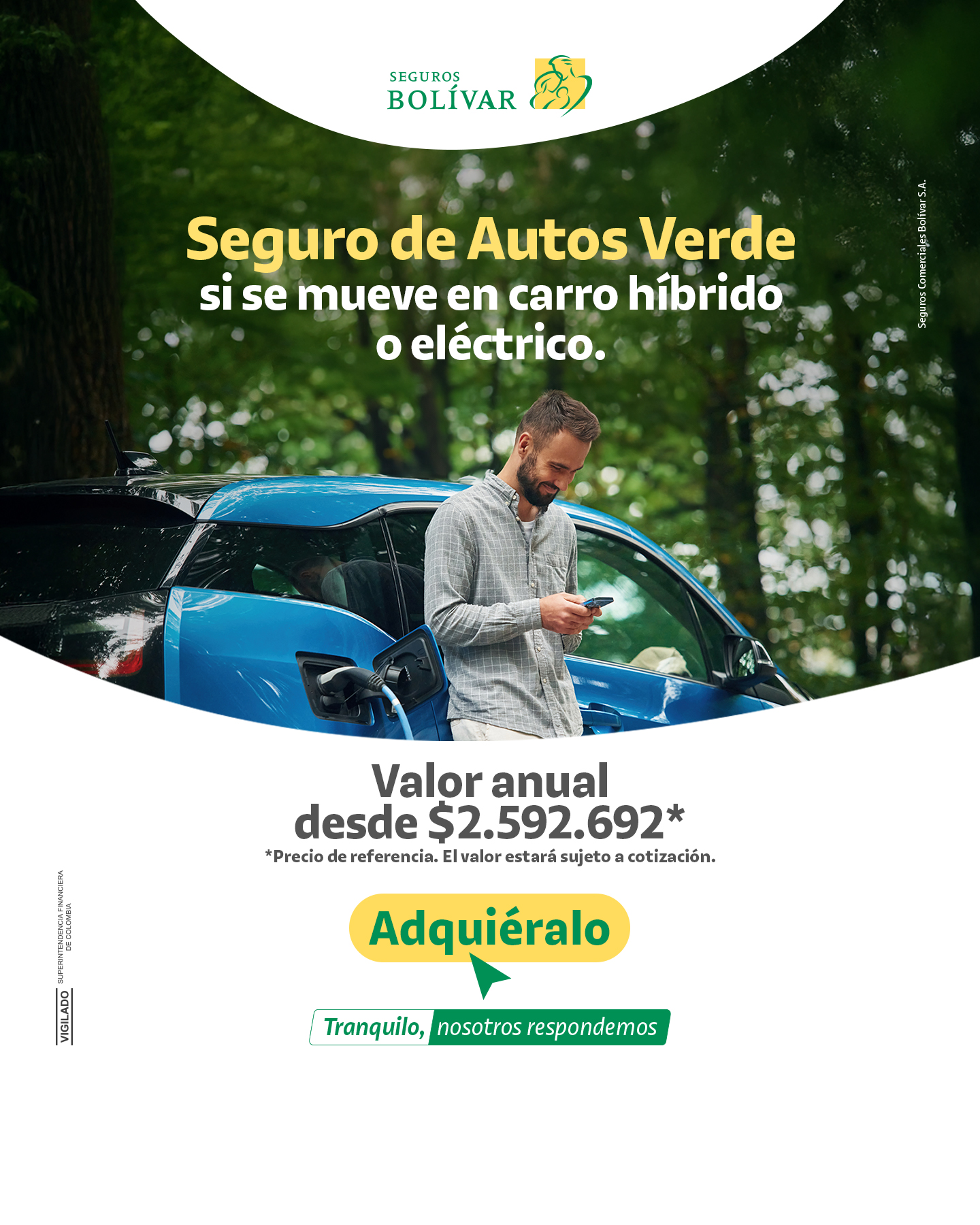 Seguros Bolívar Facebook ad