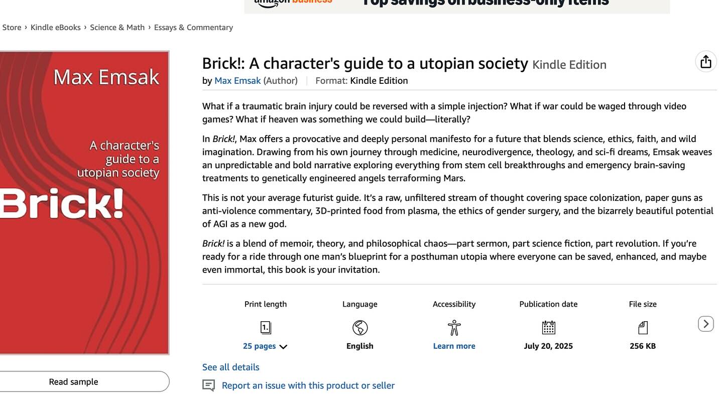 m3msak Facebook ad: My book is available on Amazon!
