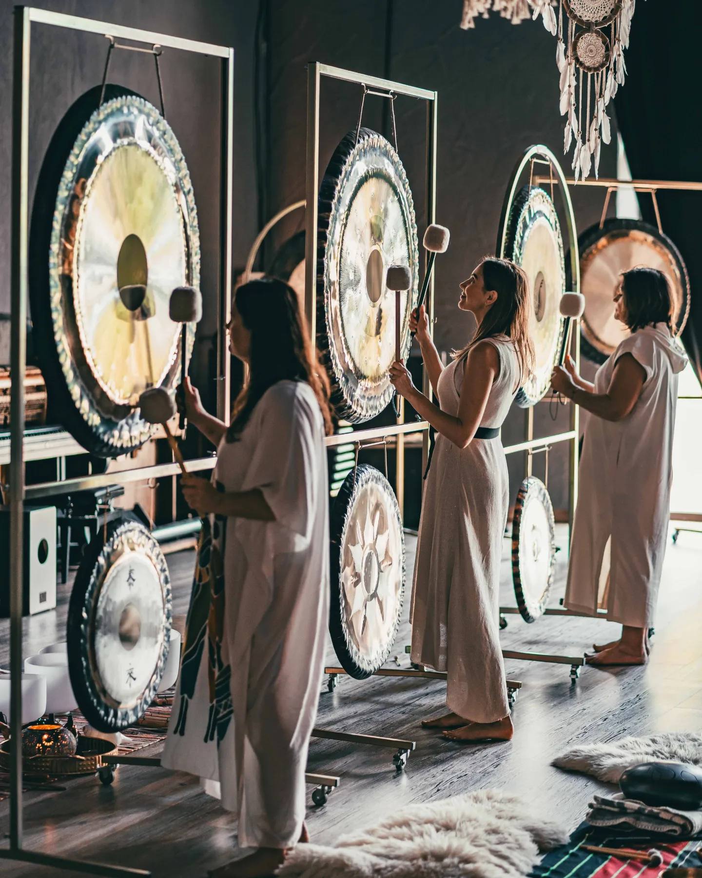 Sound Mystery Facebook ad: Find your perfect gong with us, a wide…