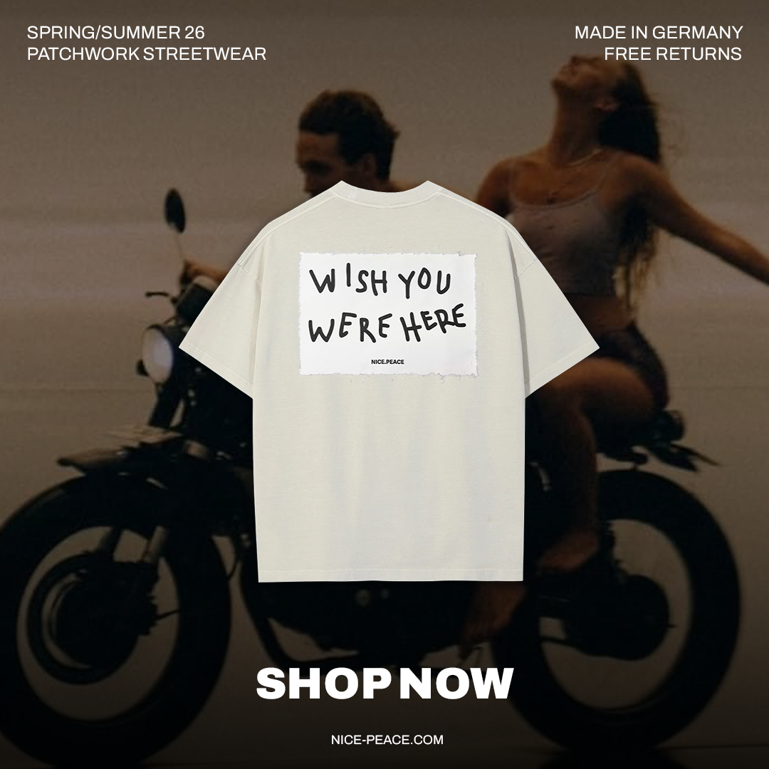 Nice & Peace Facebook ad: Nice & Peace - Handmade Luxury Streetwear!