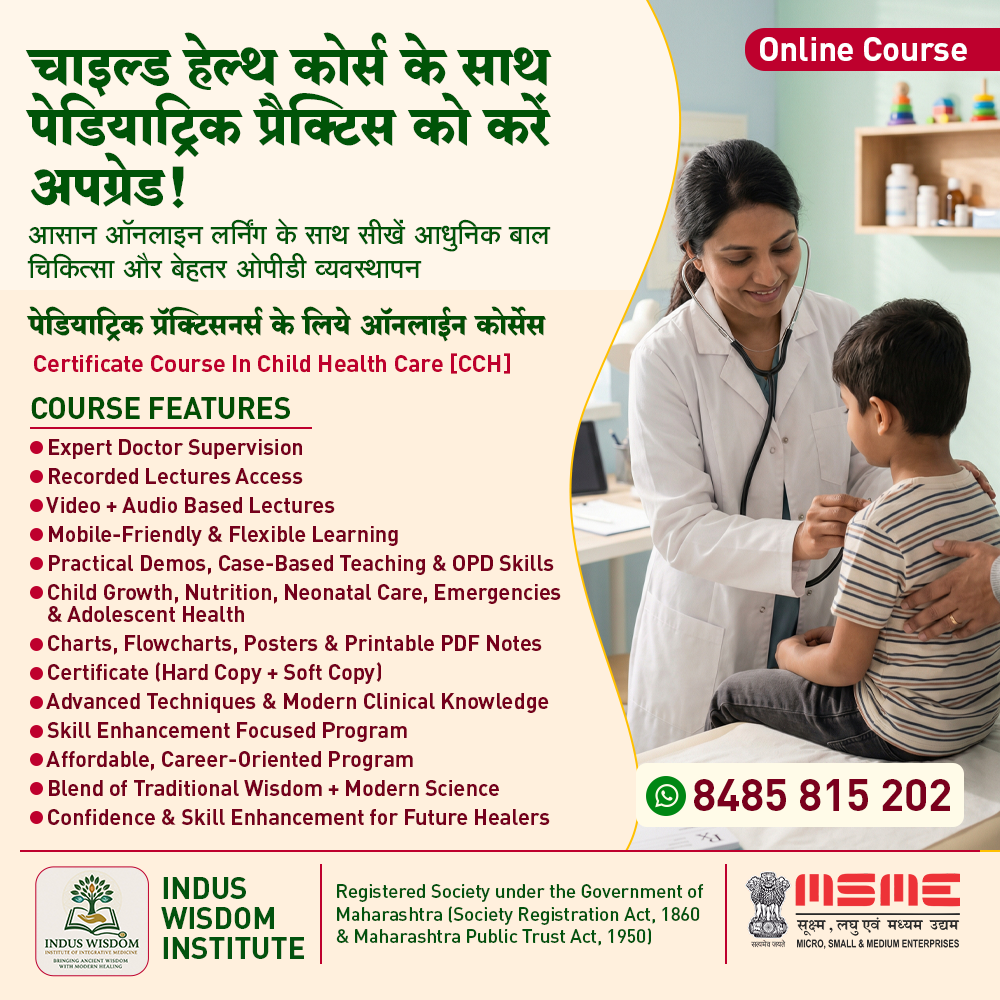 Indus Wisdom Institute Of Integrative Medicine Facebook ad