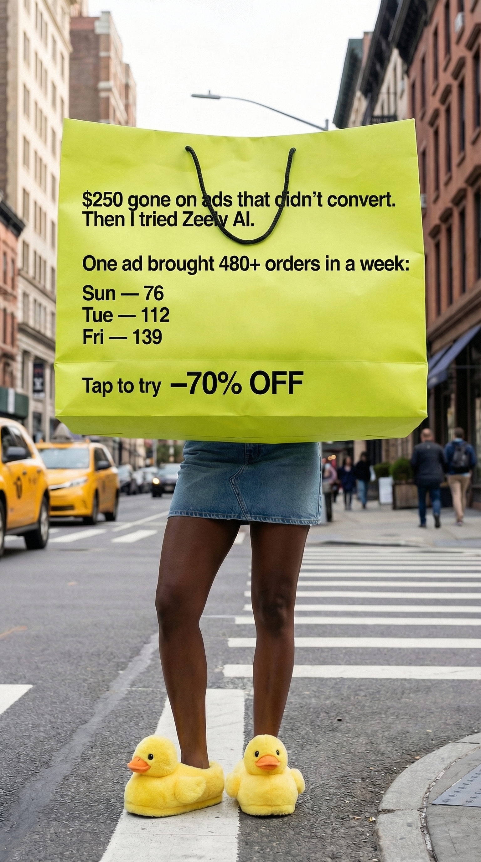 Zeely Facebook ad