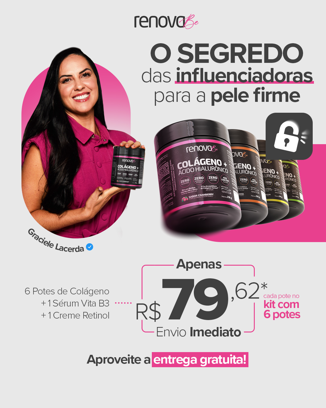 Graciele Lacerda Facebook ad from May 20, 2026