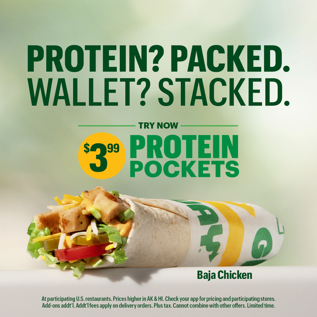 Subway Facebook ad