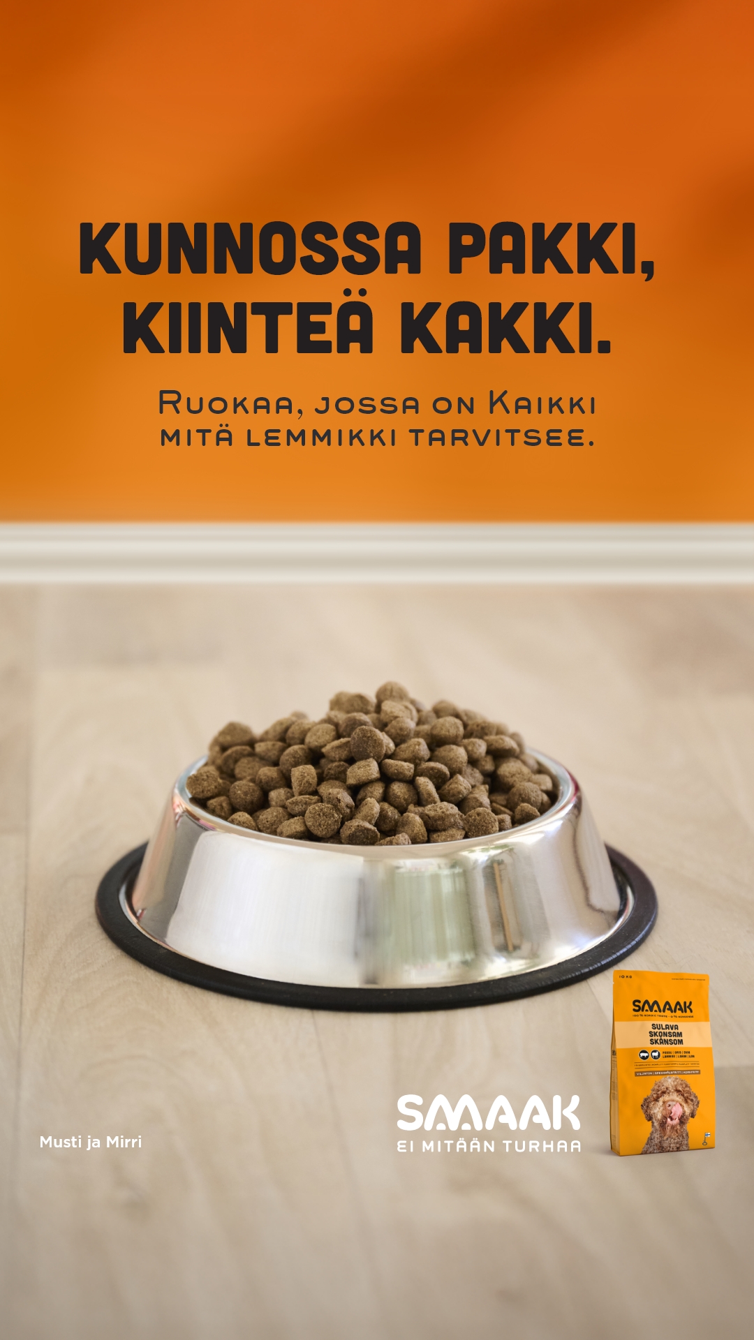 Musti ja Mirri Facebook ad