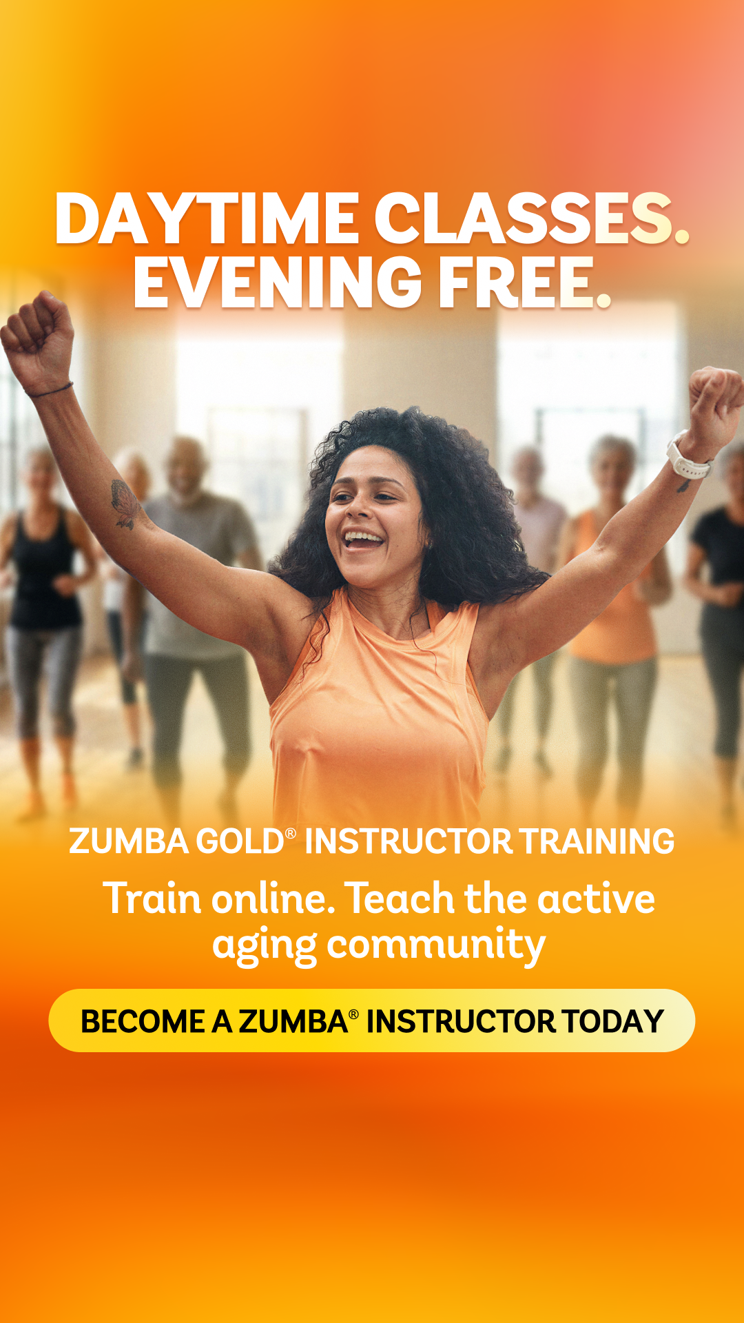 Zumba Fitness Facebook ad