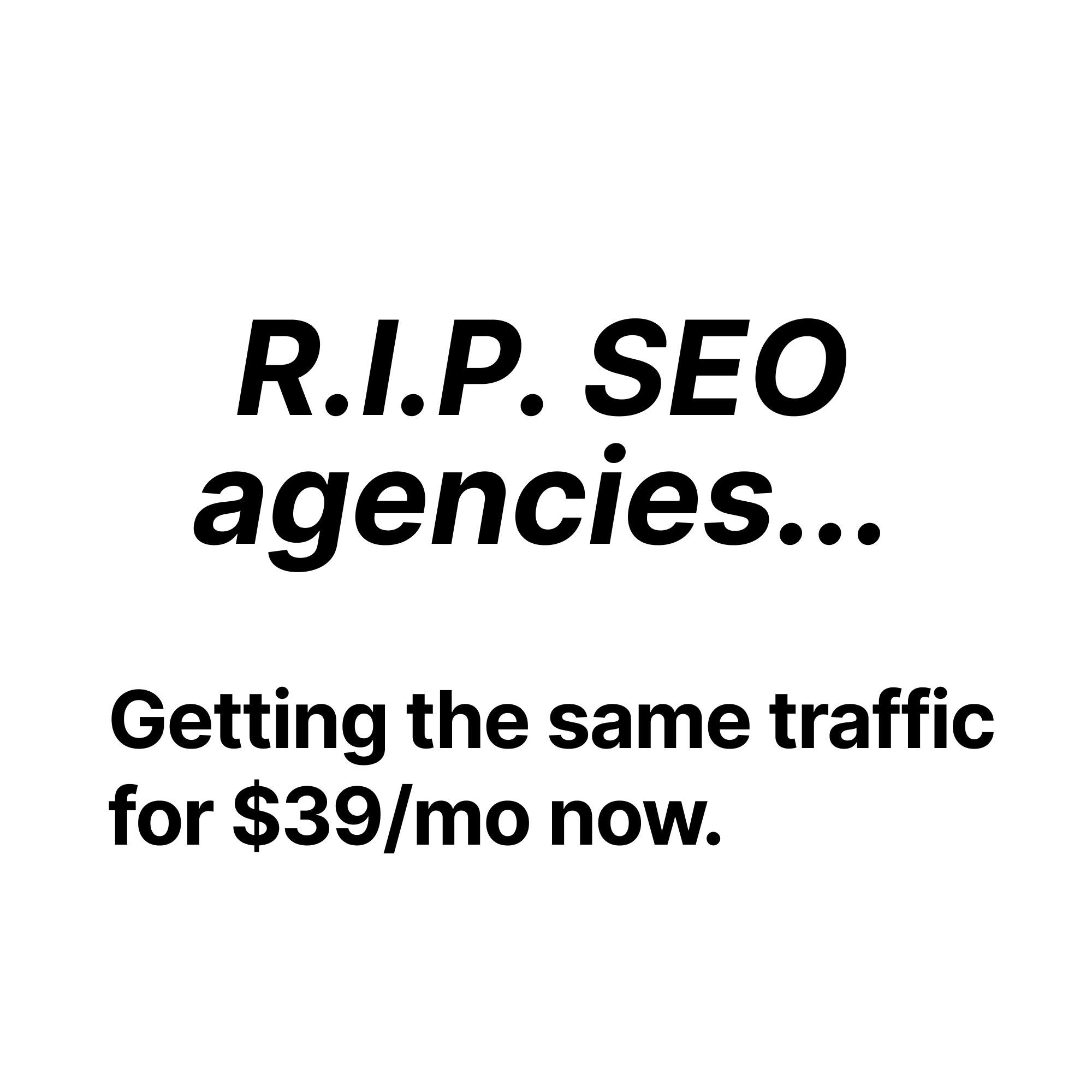 Soro SEO Facebook ad