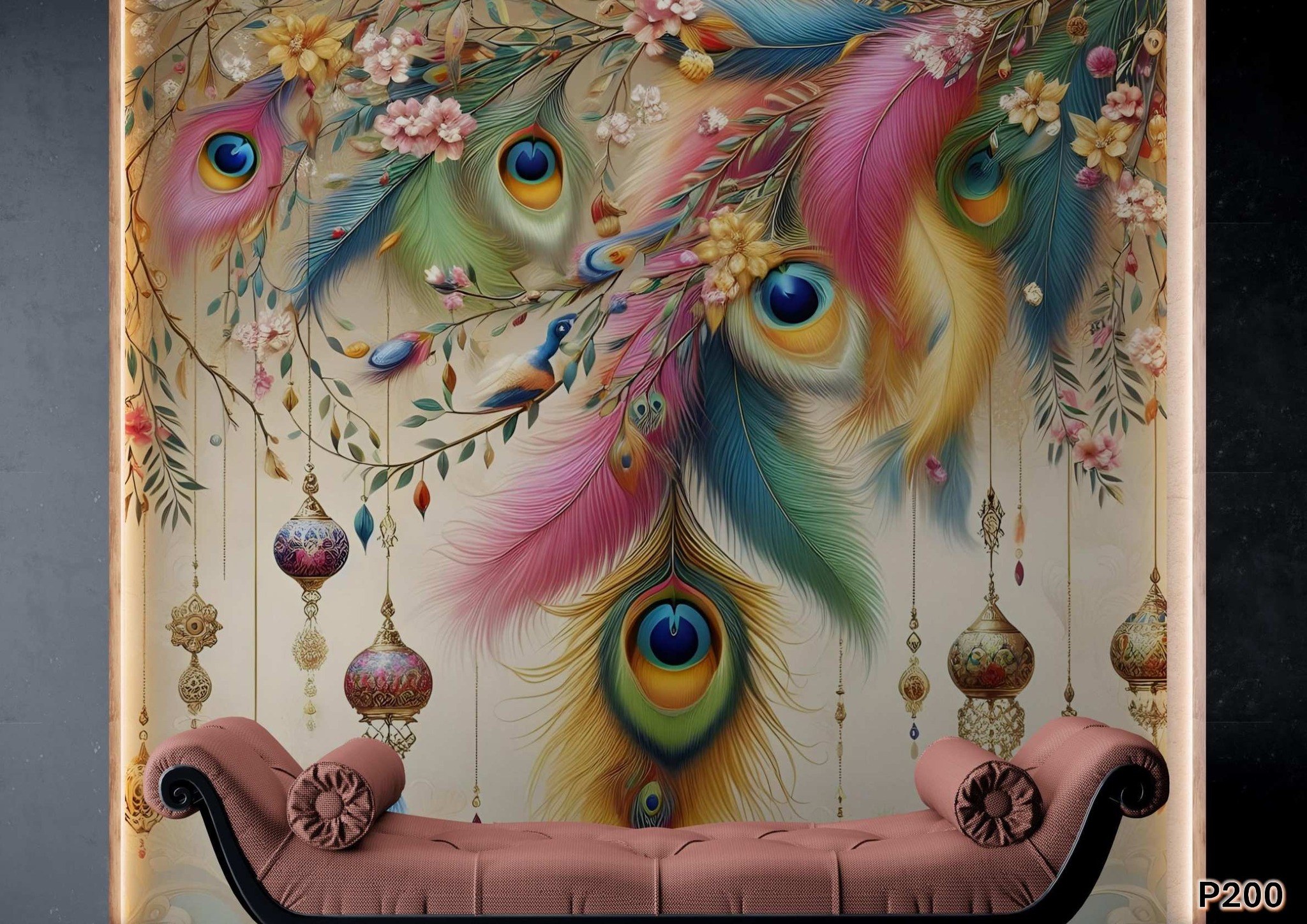 Decorating Depot Flagship Store Facebook ad: Exclusive Custom Mural Wallpaper + Free Installation Offer…