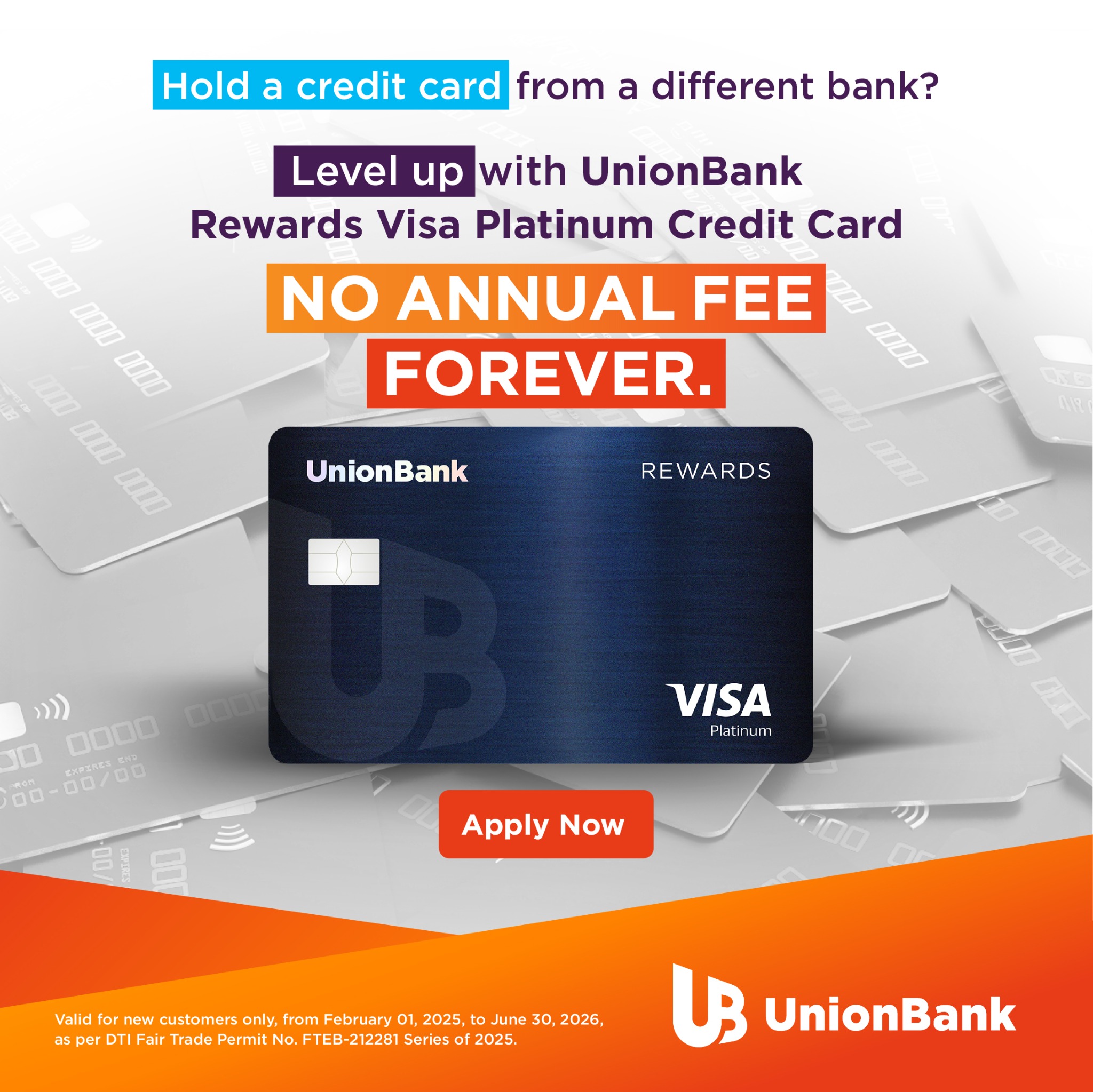 Union Bank of the Philippines Facebook ad