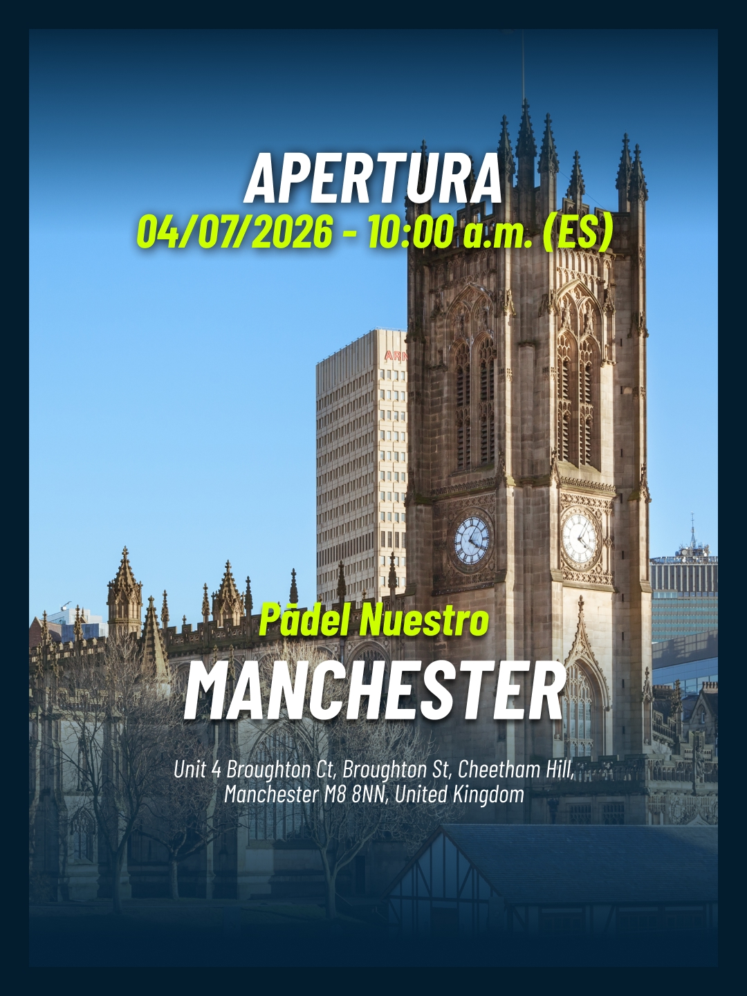 Padel Nuestro España Facebook ad