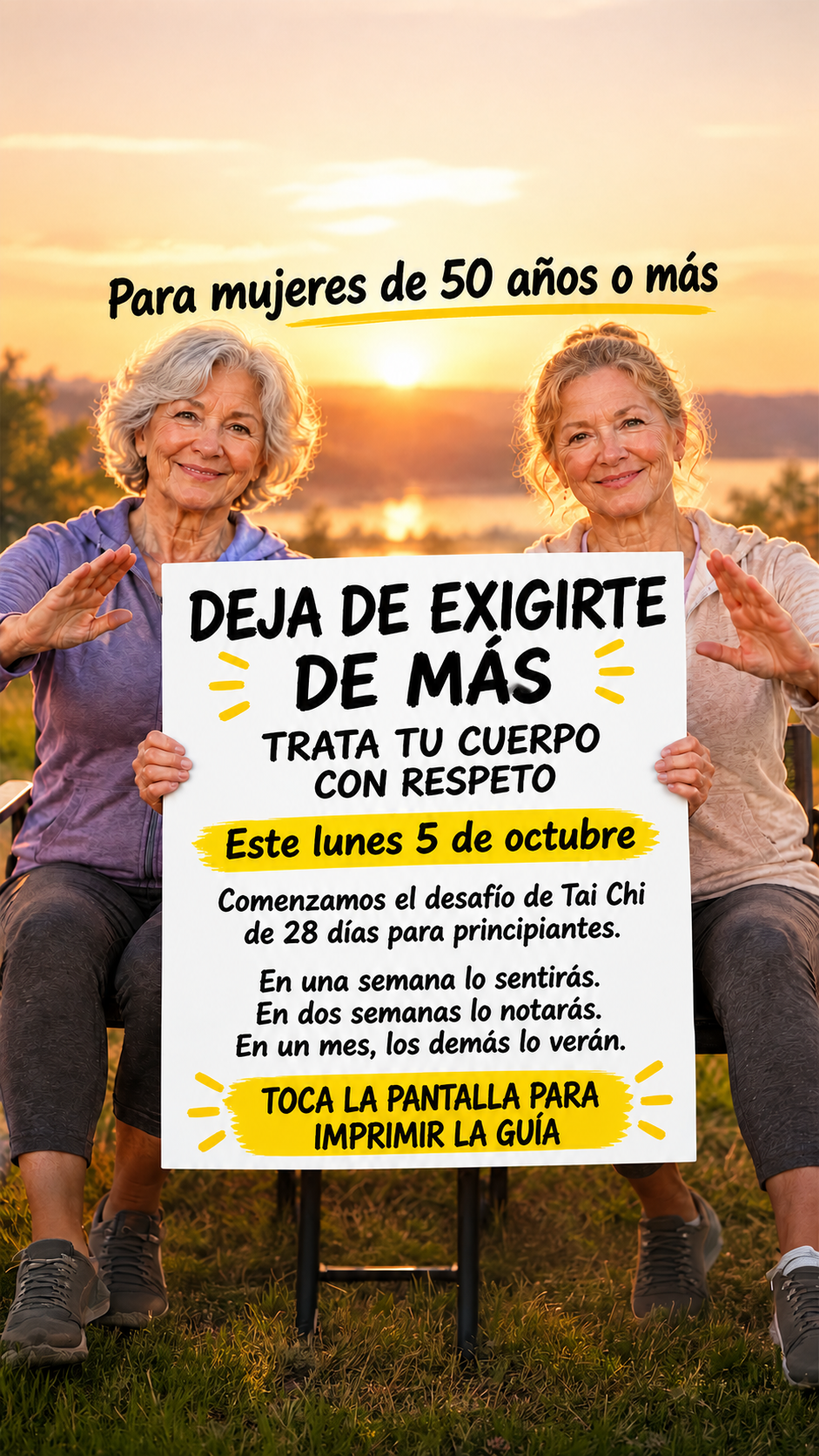 Lori Fitness Facebook ad: ¡Siéntete más fuerte, con más energía y activa…