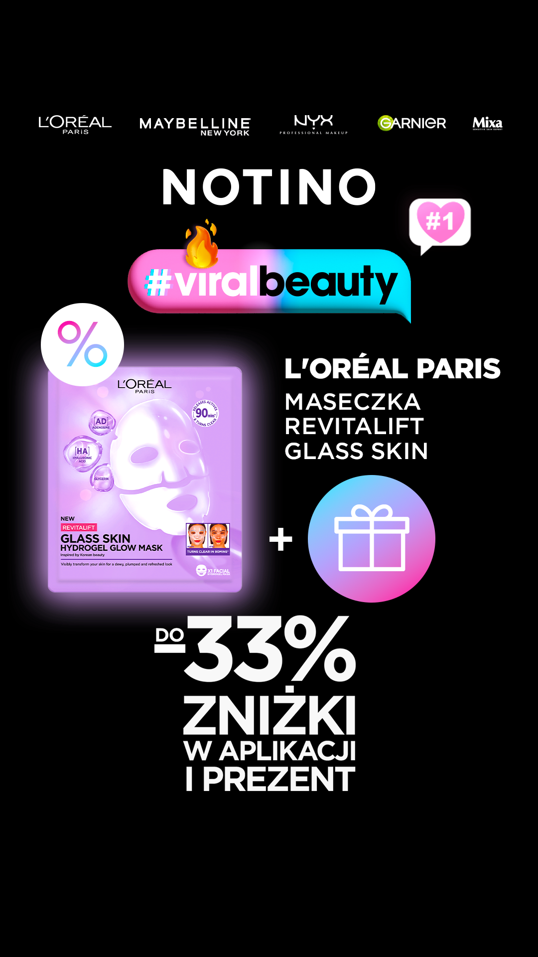 L'Oréal - Twoje ulubione kosmetyki Facebook ad