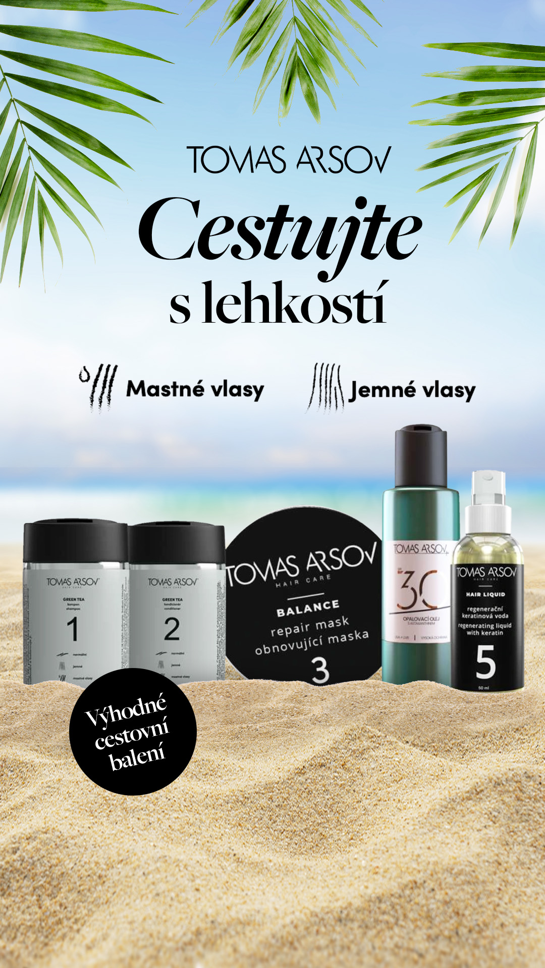 TOMAS ARSOV - Vlasová kosmetika Facebook ad