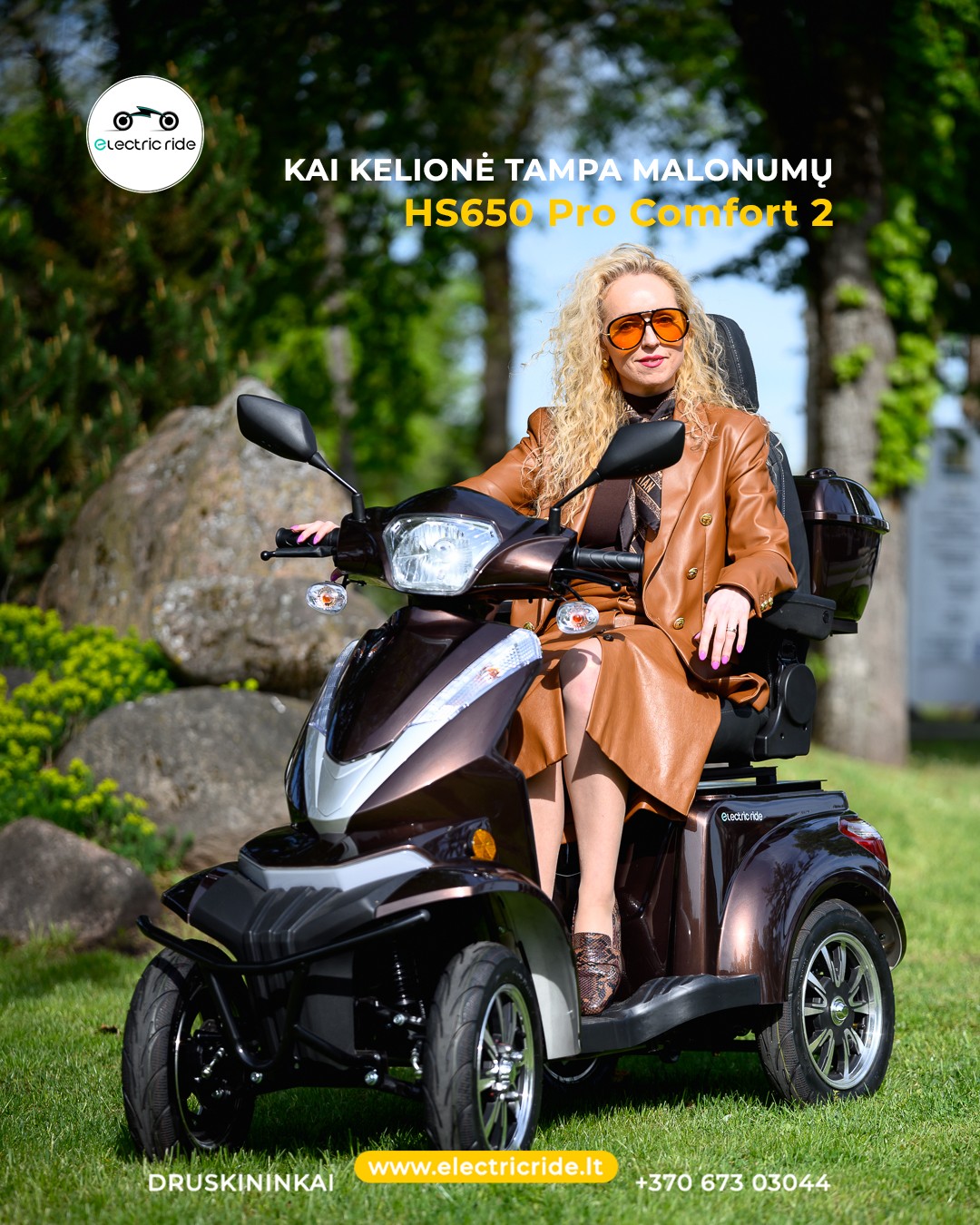 Electricride.lt Facebook ad