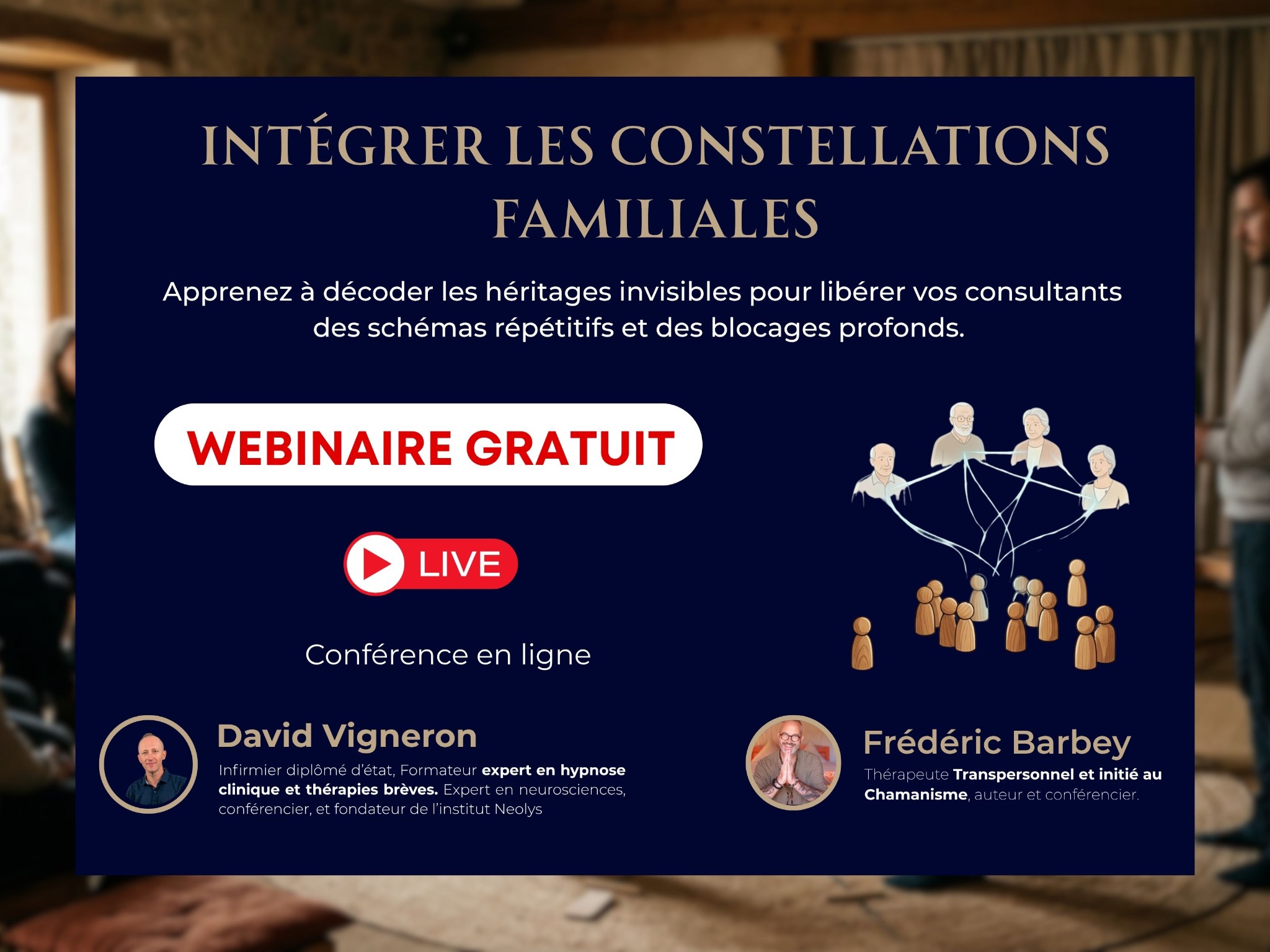 Frédéric Barbey Facebook ad: Masterclass gratuite