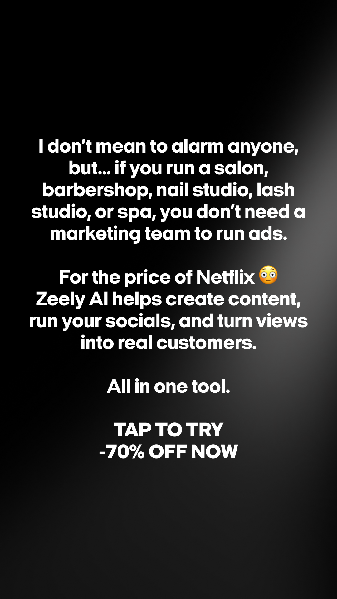 Zeely Facebook ad