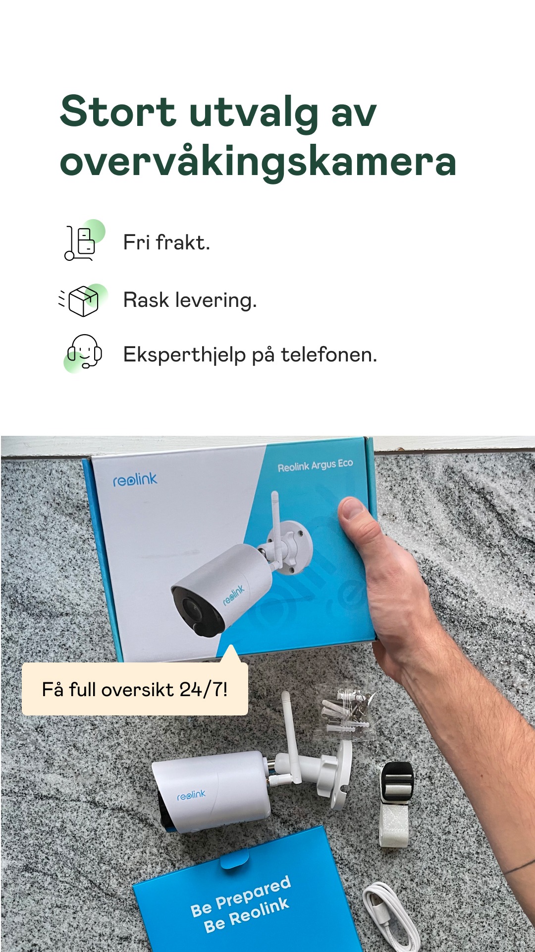 Sikkerheten-selv.no Facebook ad