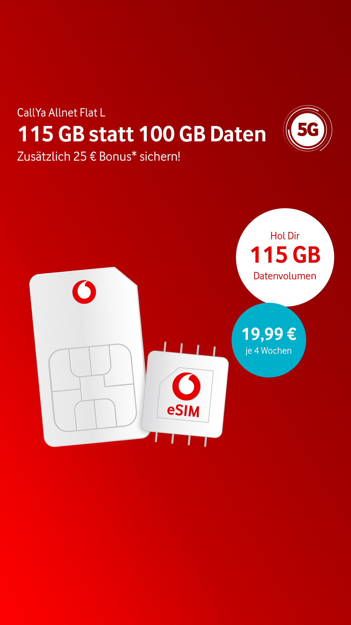 Vodafone Deutschland Facebook ad