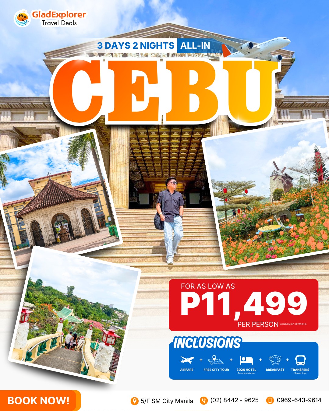 Gladexplorer Travel Deals Facebook ad