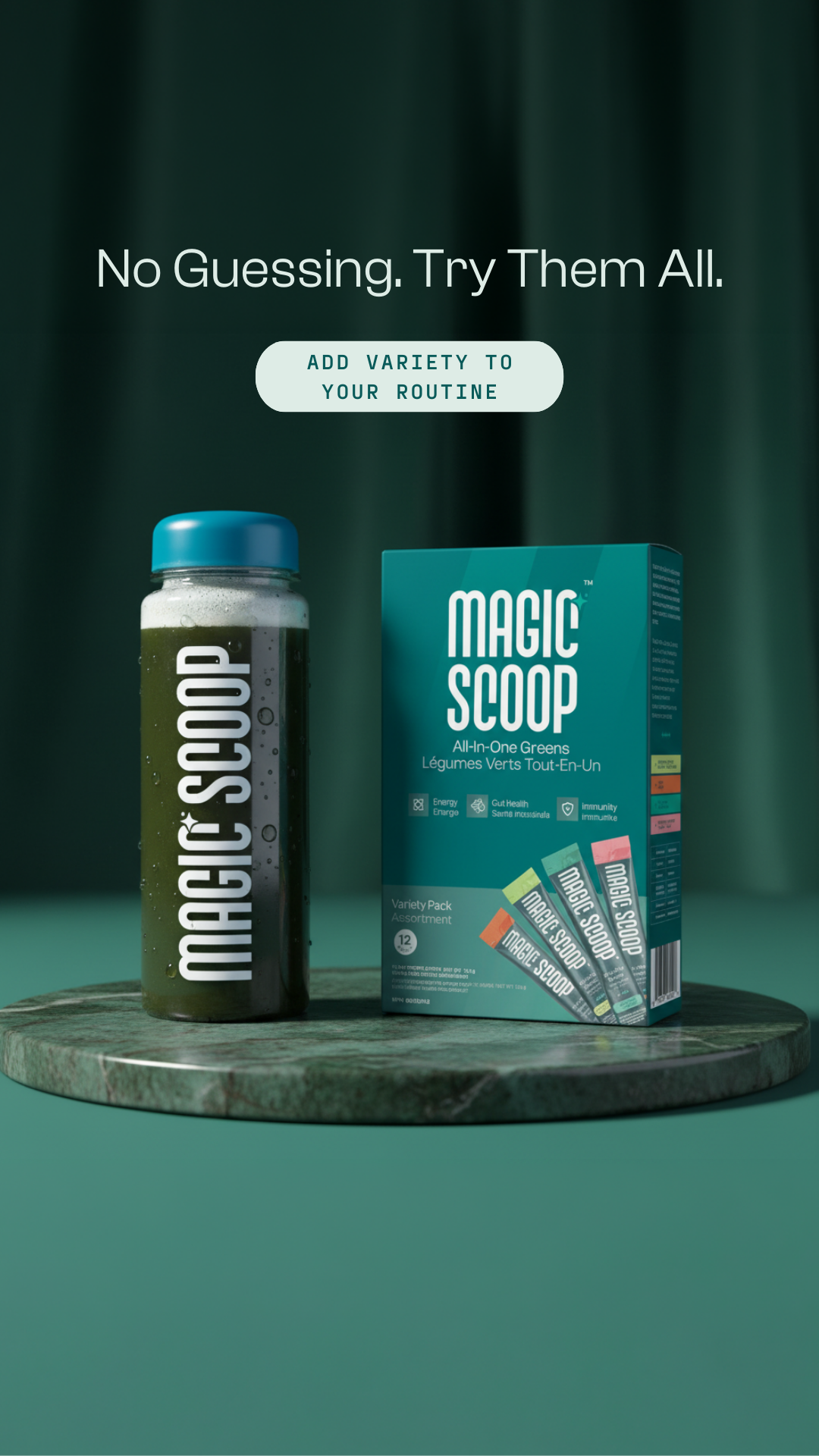 Magic Scoop Facebook ad