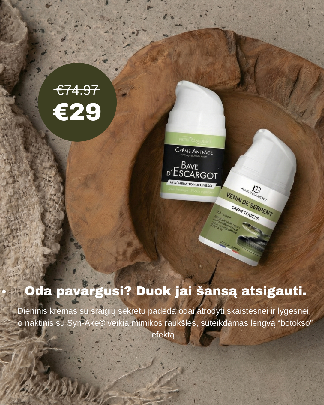 Harmony Plus Lietuva Facebook ad