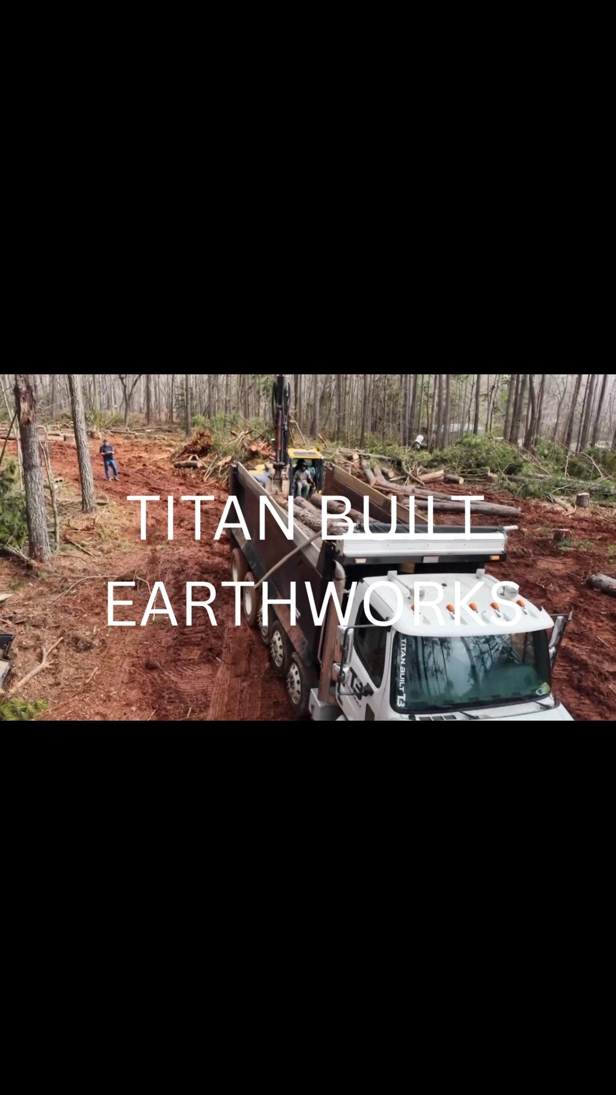 Titan Built Earthworks Facebook ad: Land Clearing & Mulching