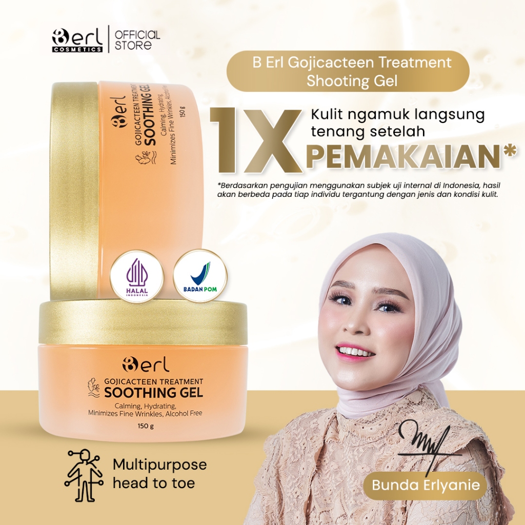 Berl Cosmetics Facebook ad: Kulit cerah tapi tetap barrier tetap kuat?