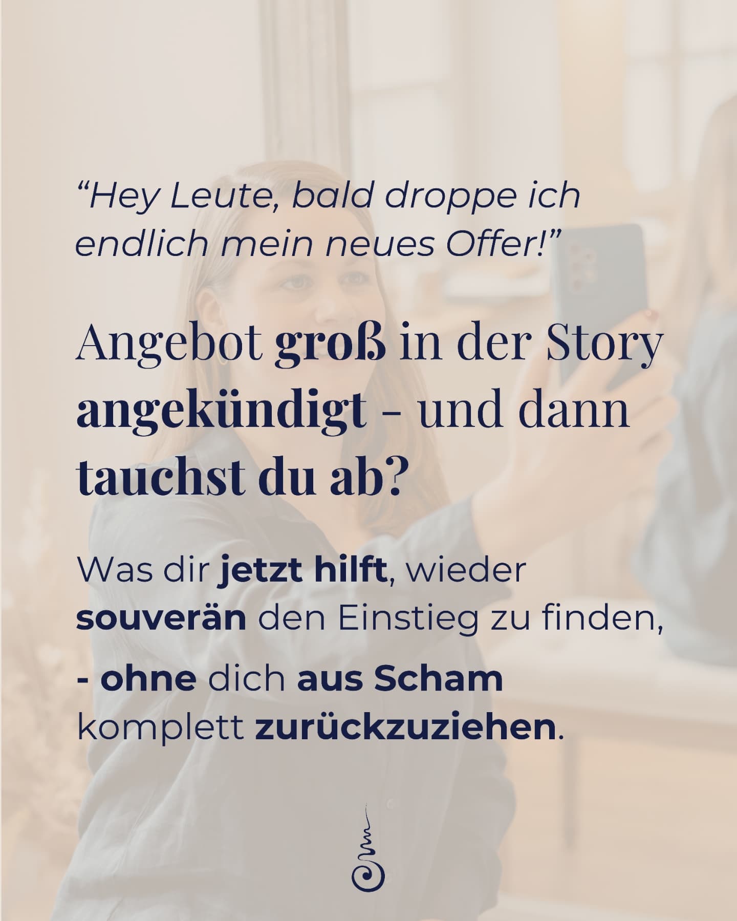 hannah.schuettler Facebook ad: Du wolltest mit deinem neuen Angebot raus.