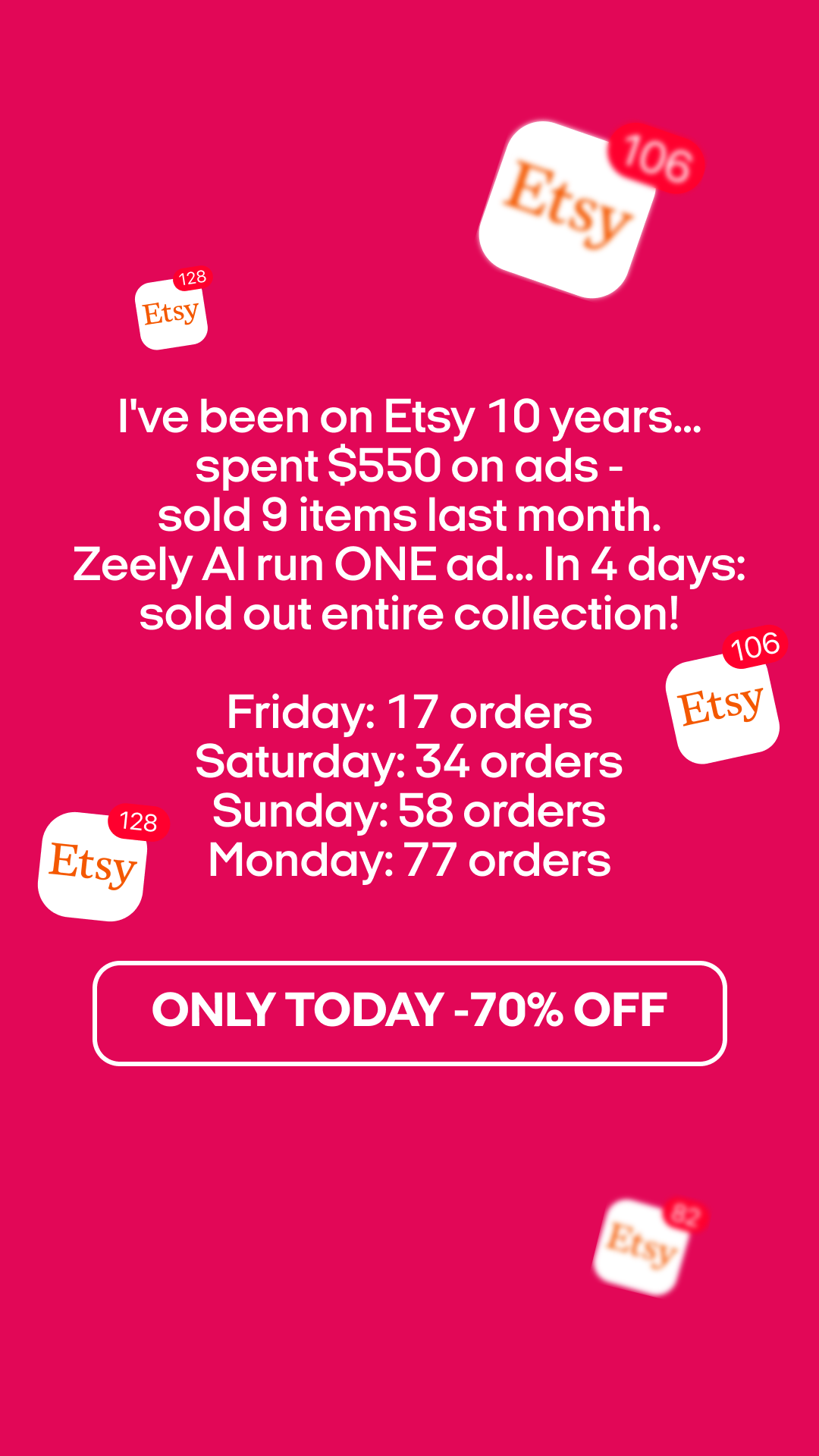 Zeely Facebook ad