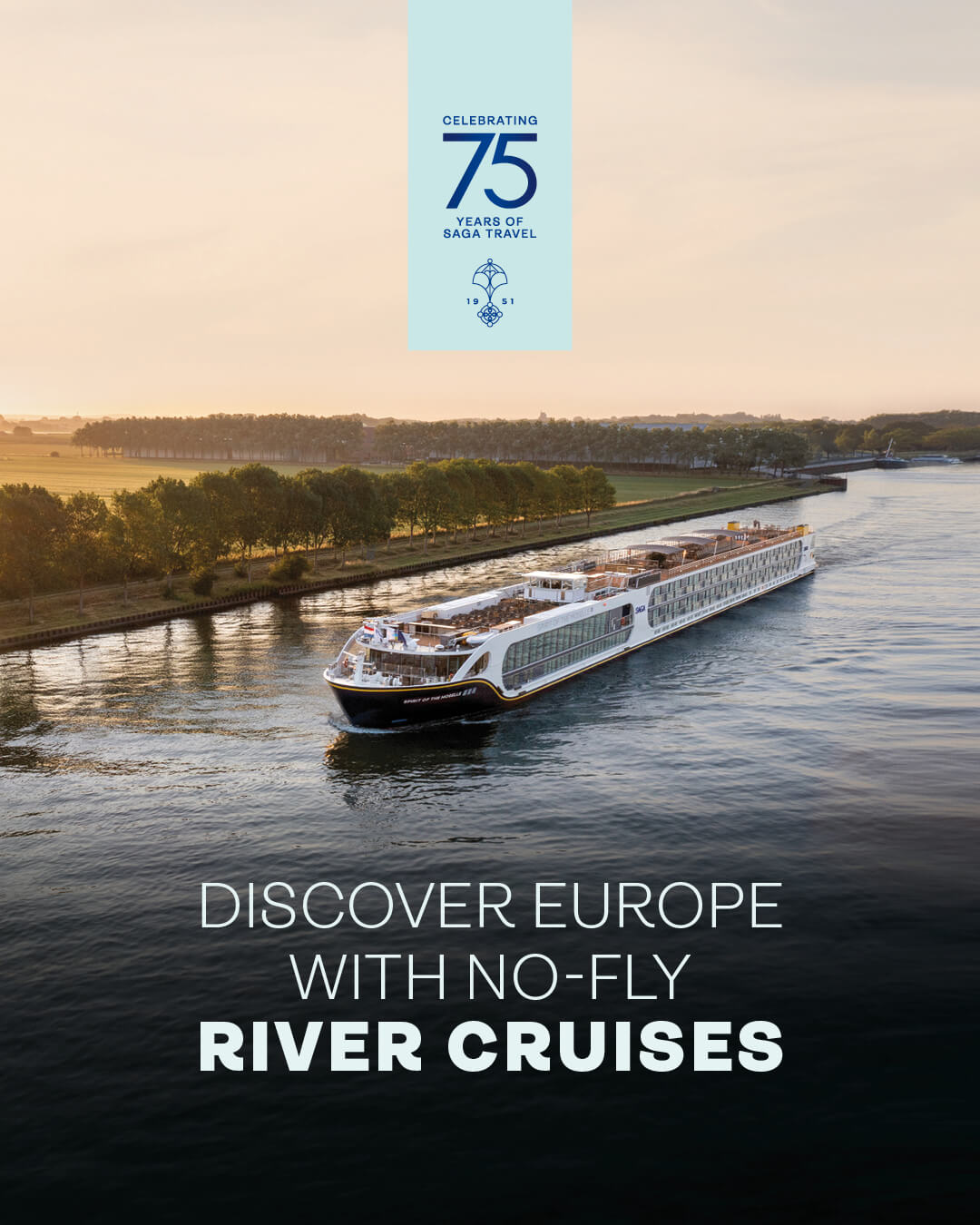 Saga Cruises Facebook ad