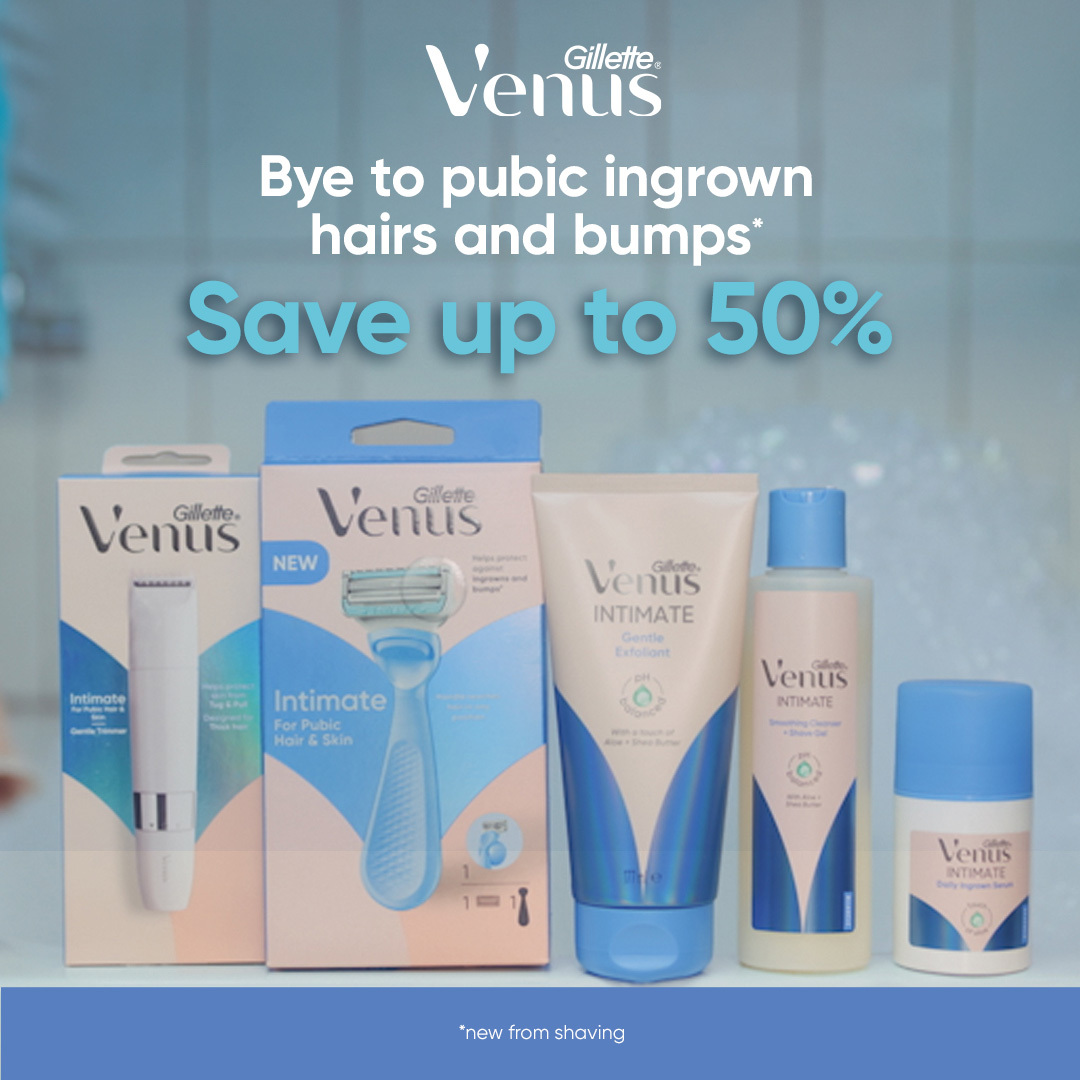 Gillette Venus UK Facebook ad