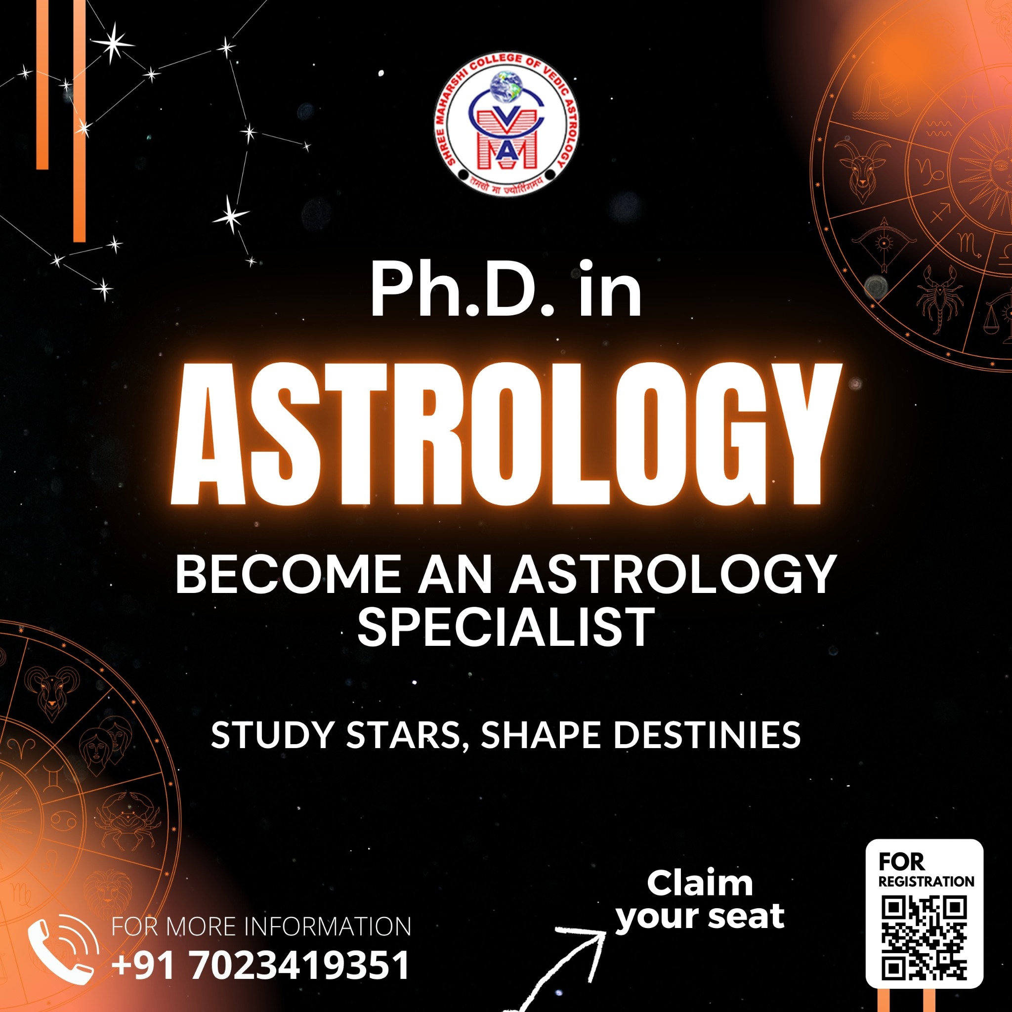 Shree Maharshi College Of Vedic Astrology Facebook ad