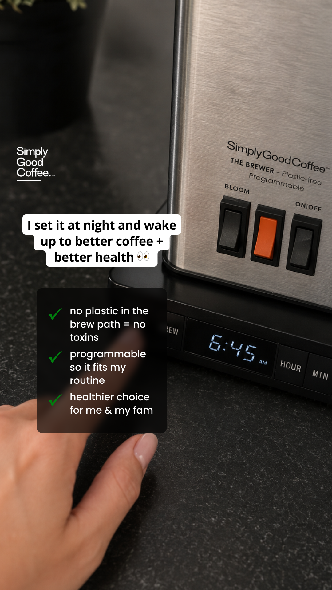Simply Good Coffee Facebook ad