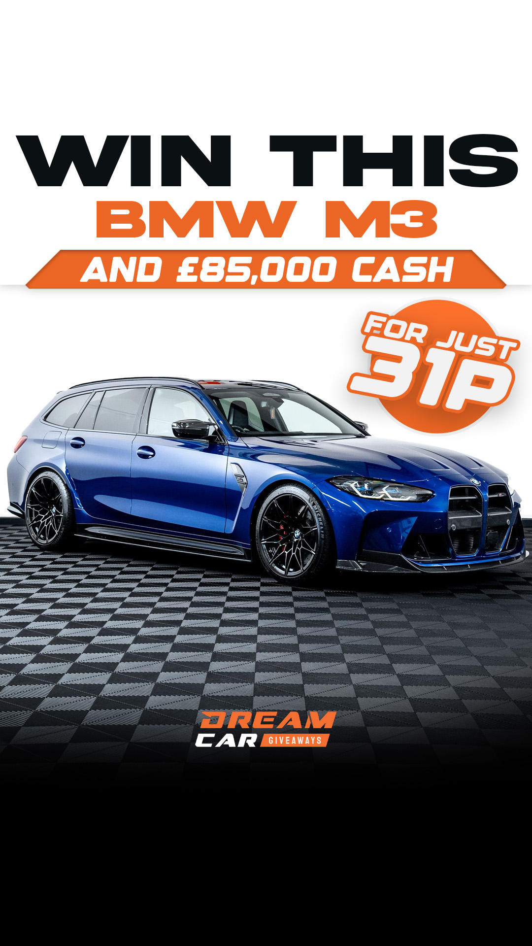 Dream Car Giveaways Facebook ad
