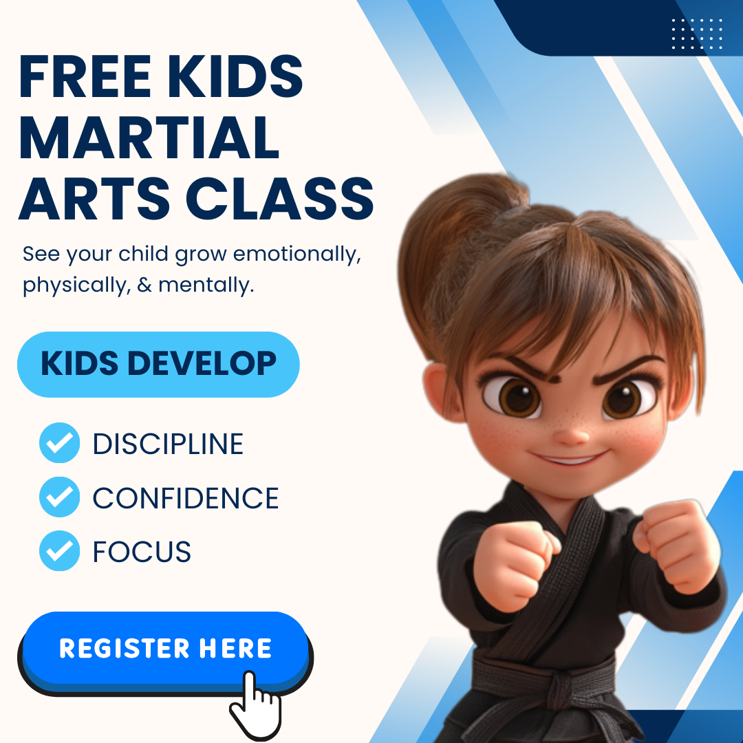 Roar Taekwondo Indian Trail Facebook ad: FREE KIDS MARTIAL ARTS INTRO CLASS