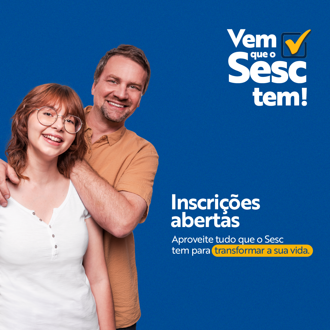 Sesc em Santa Catarina Facebook ad: O Sesc Santa Catarina está presente na vida…