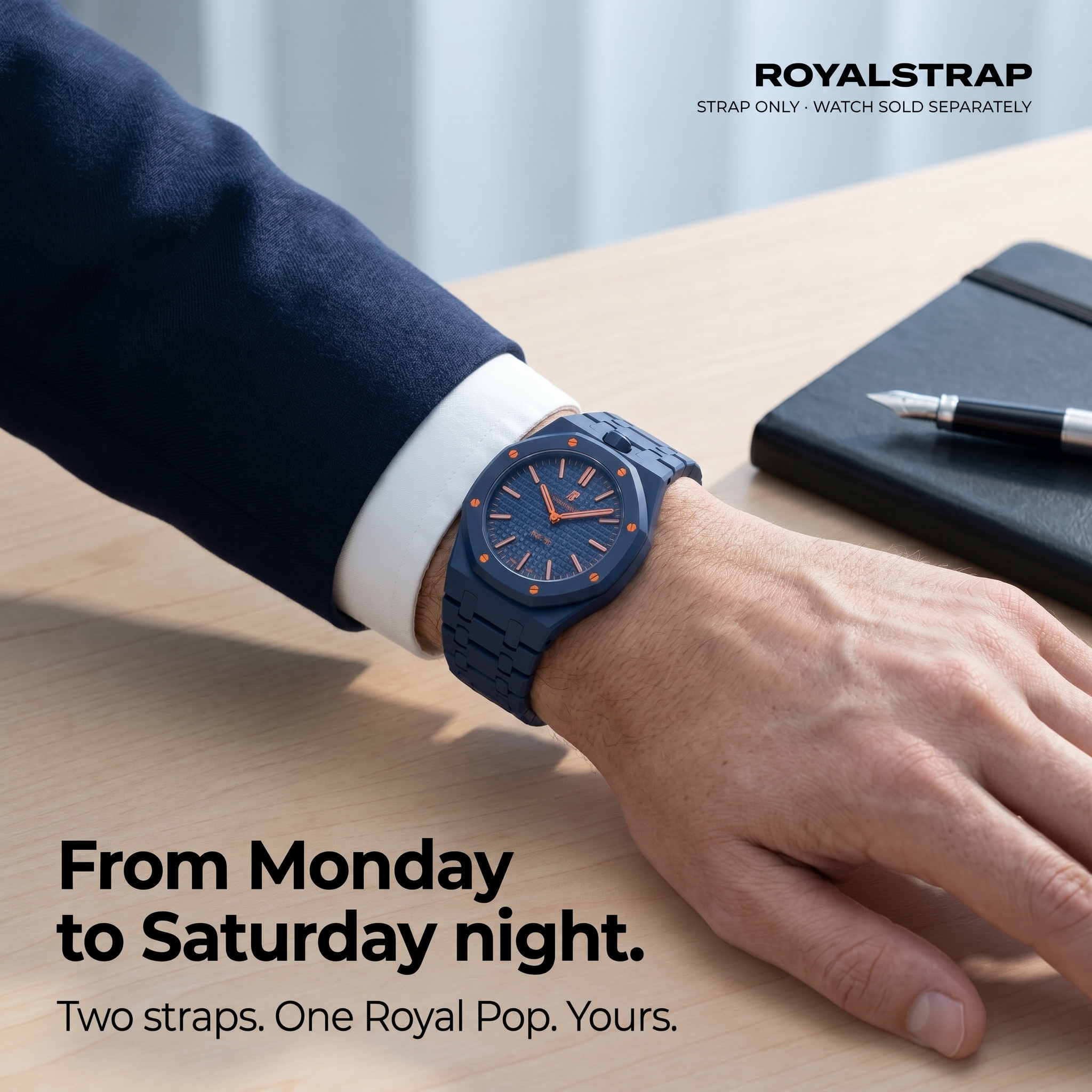 RoyalStrap Facebook ad