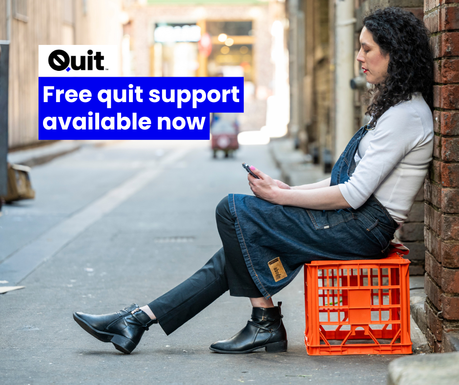 Quit Facebook ad