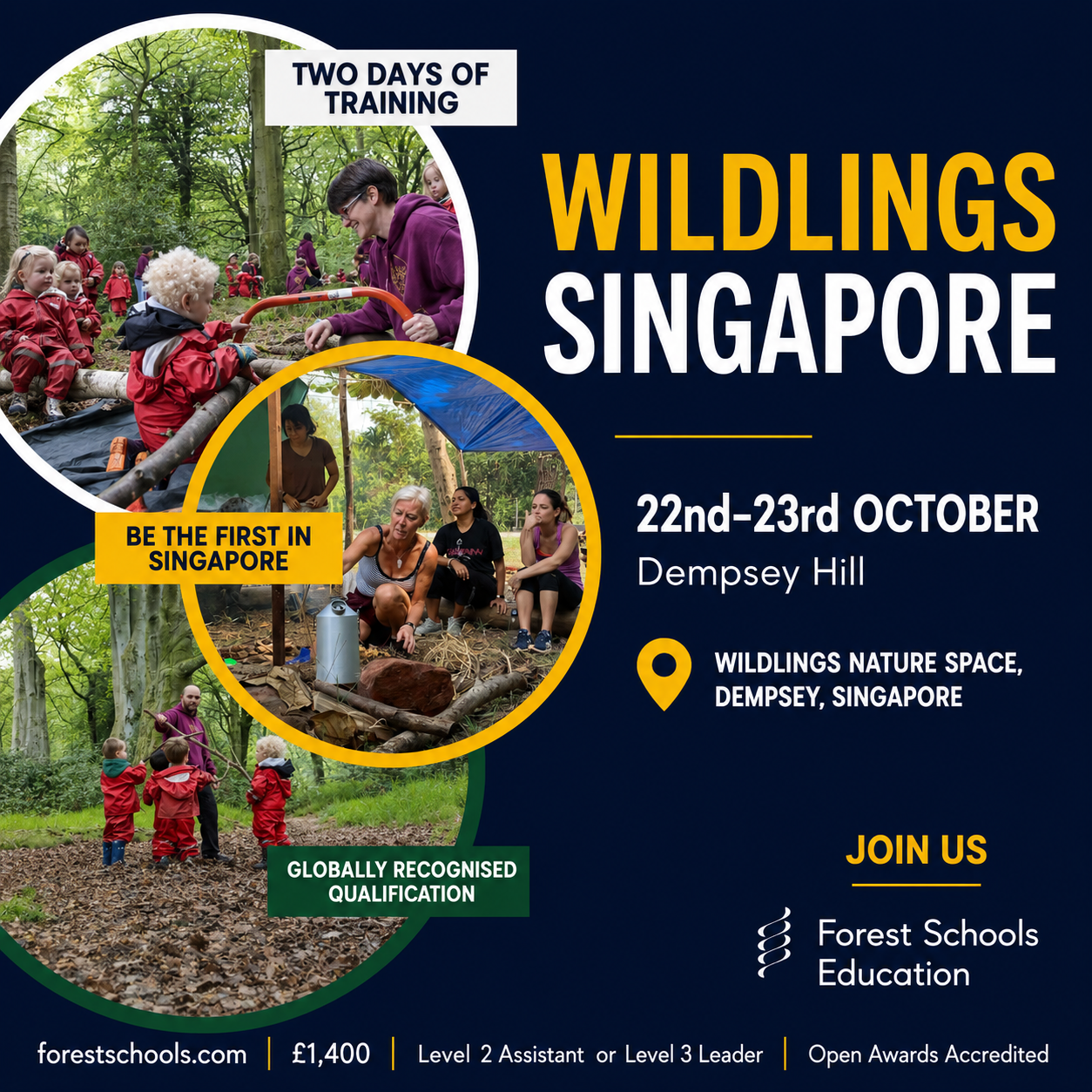 Forest Schools Facebook ad