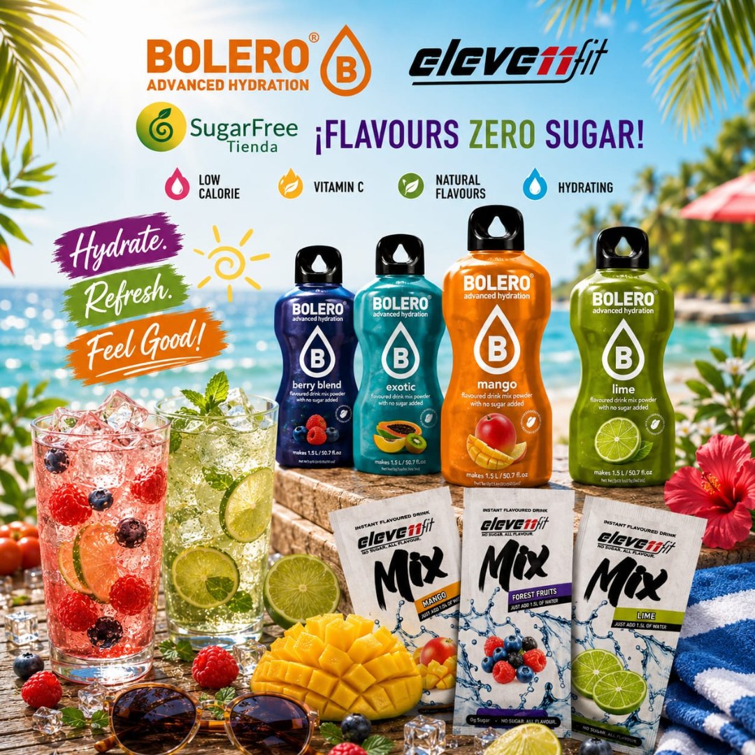 SugarfreeTienda Facebook ad: Bolero y mix saborizantes sin azúcar | Bebidas y recetas…